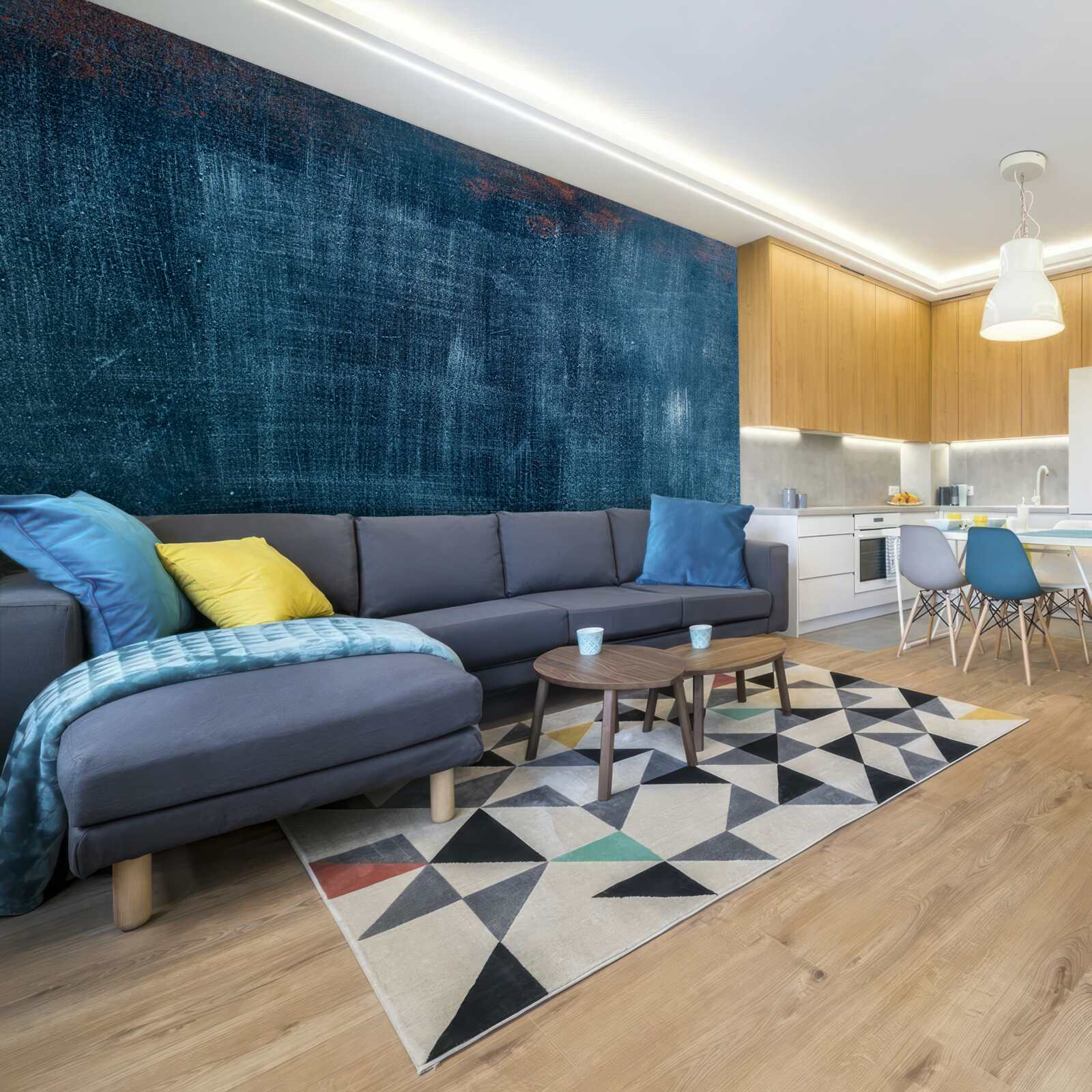 Papier peint l'eau avec le froid abstrait