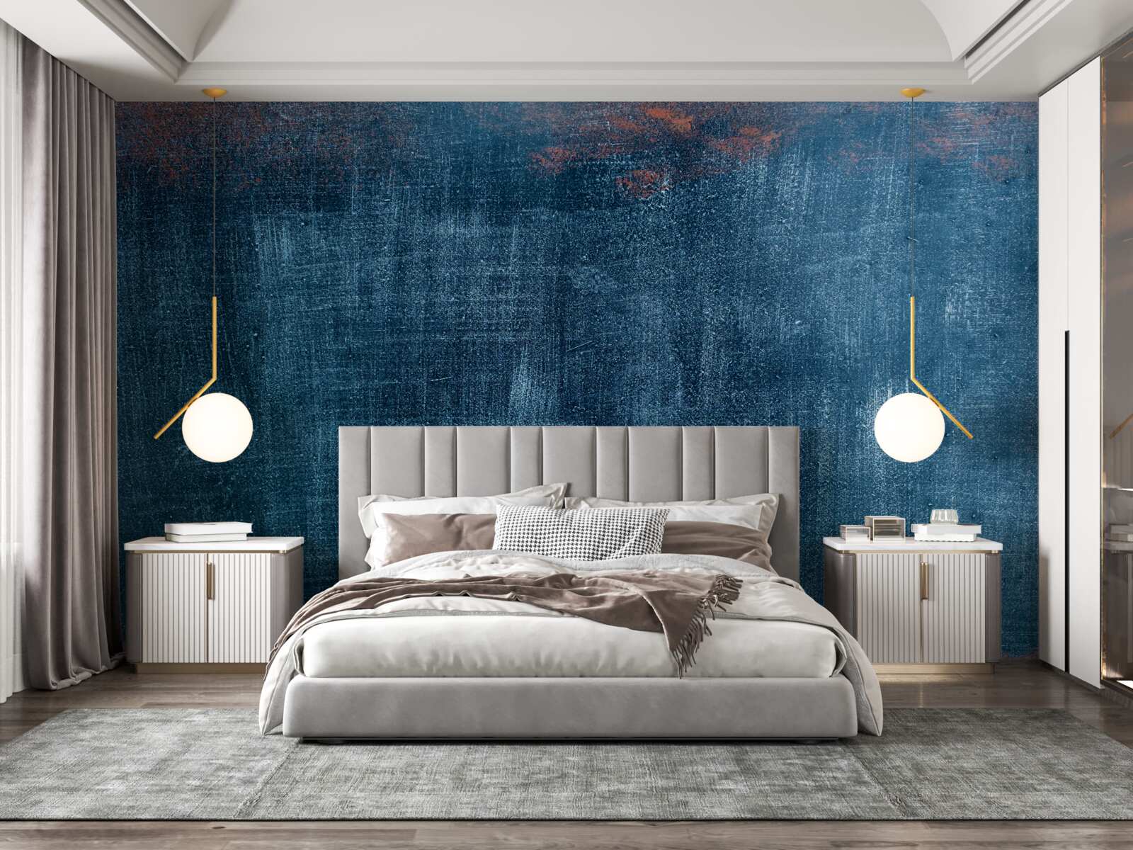 Papier peint l'eau avec le froid abstrait