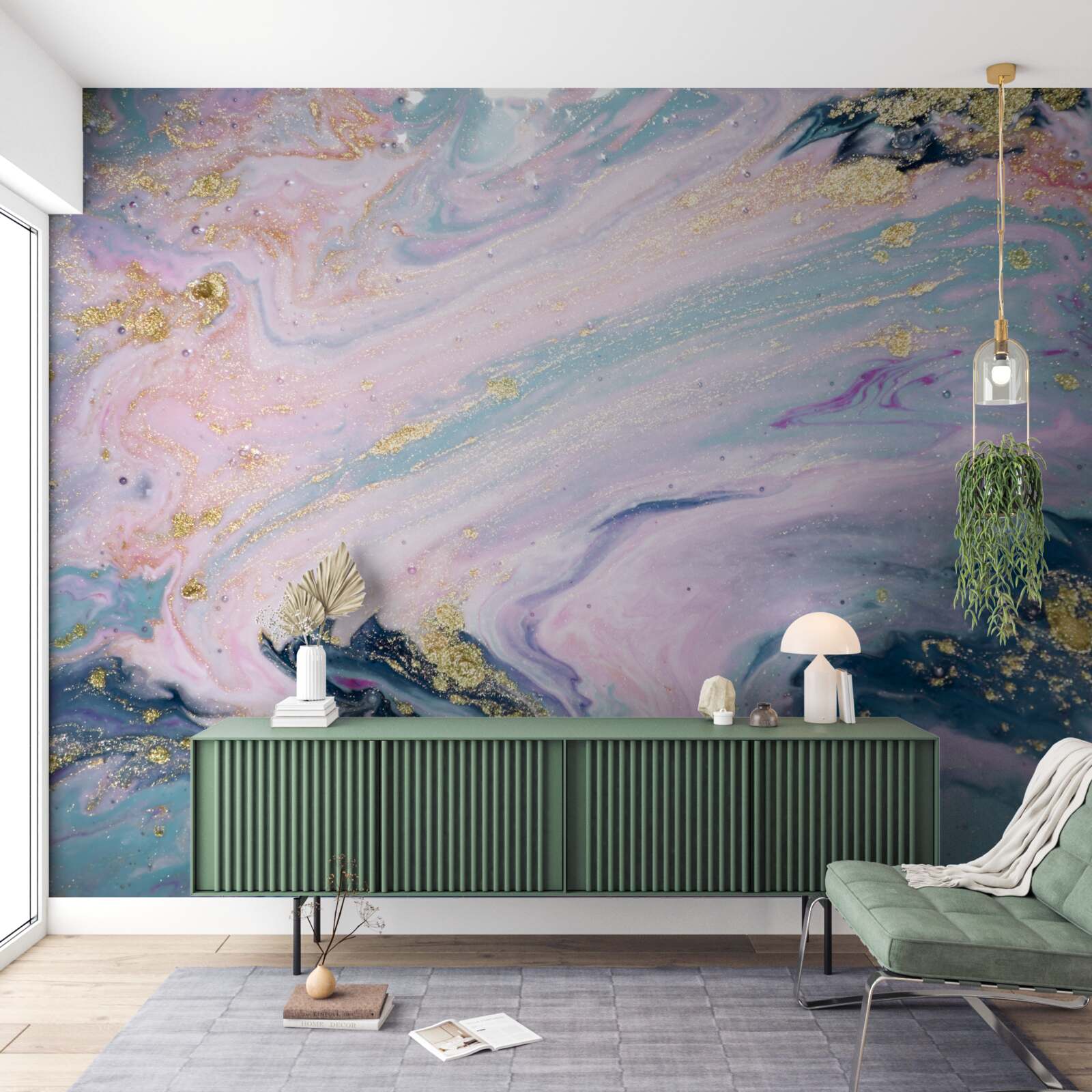 Papier peint différentes couleurs de marbre exquis