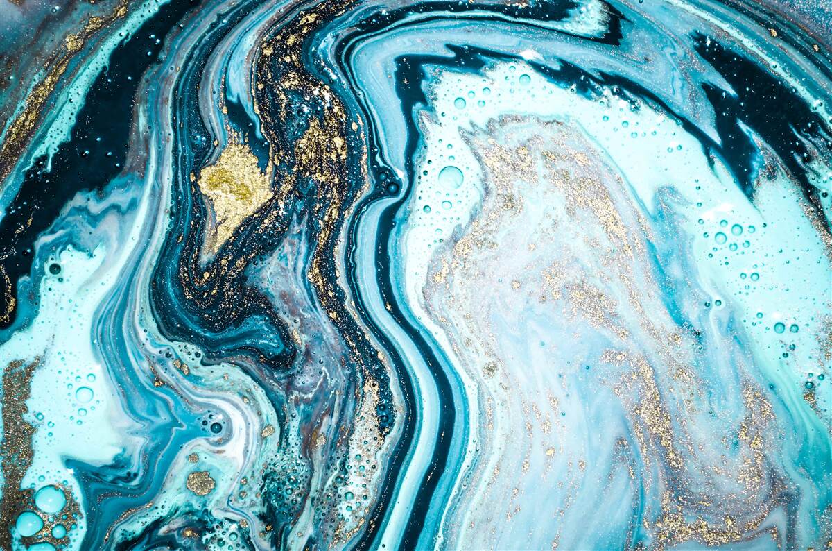 Papier peint imitation de la pierre turquoise