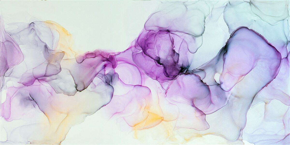 Papier peint taches de peinture aquarelle