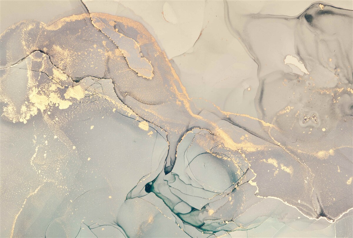 Papier peint fluide artistique à base d'encre