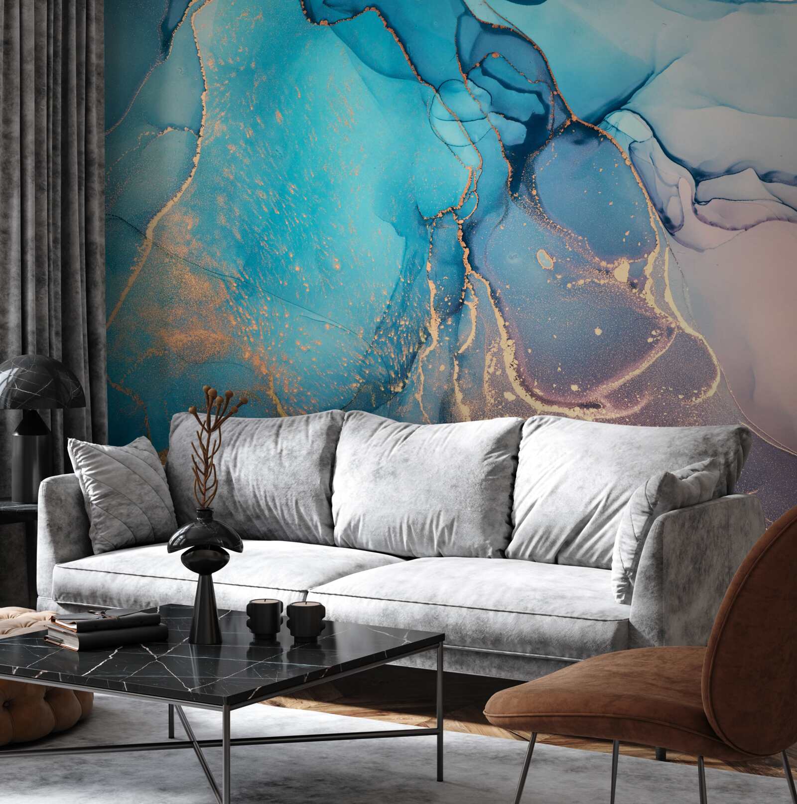 Papier peint fond abstrait dans des tons clairs