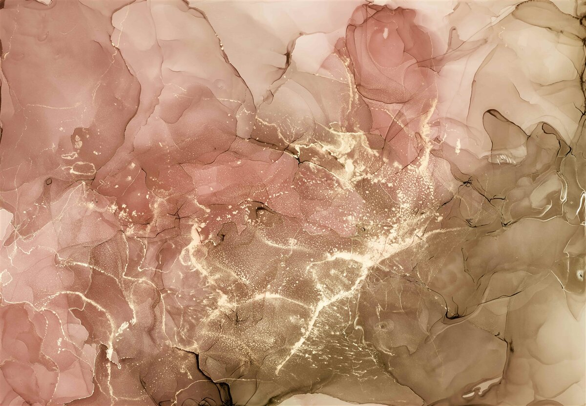 Papier peint liquide rose pêche