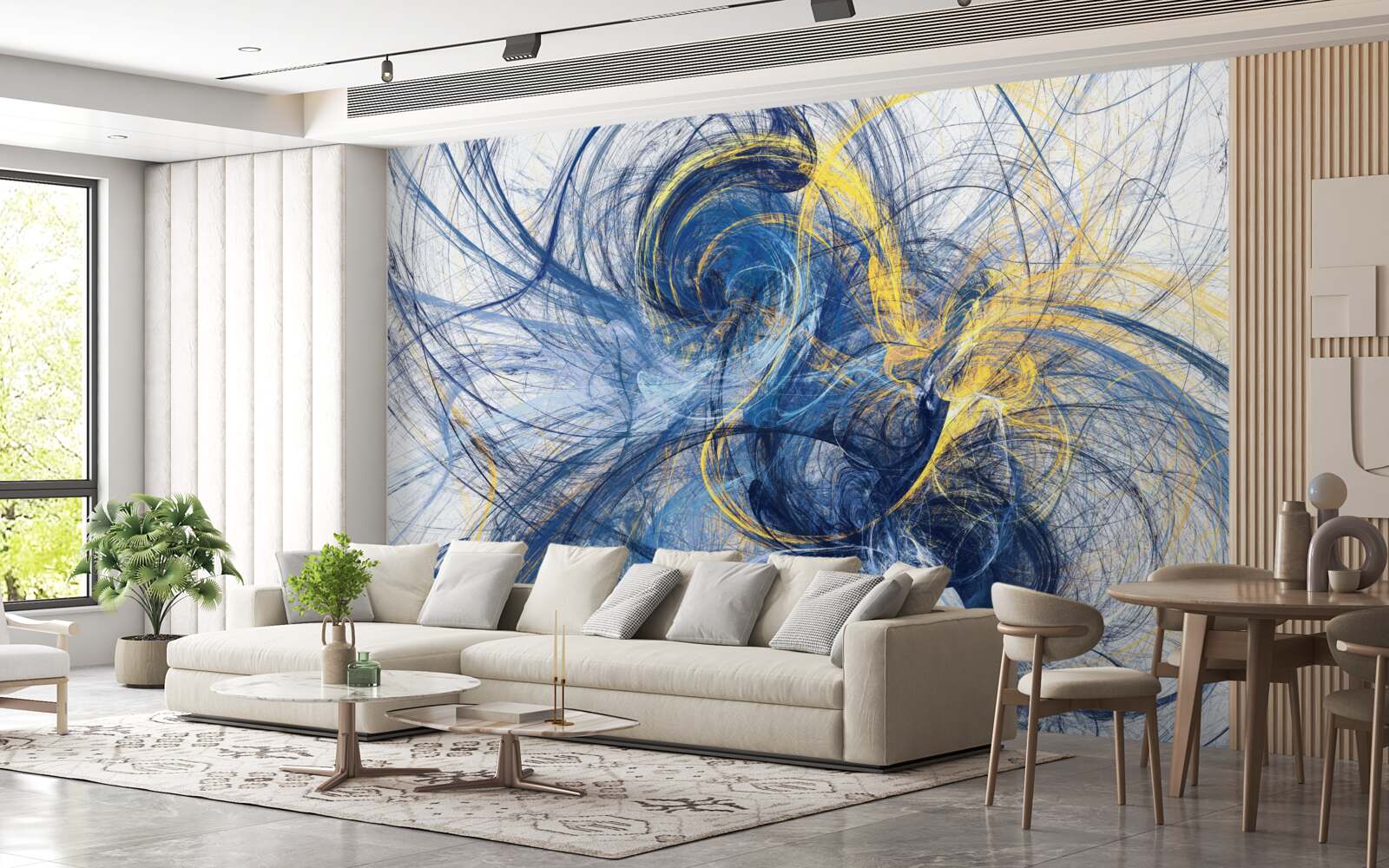 Papier peint la métaphore du bruit de la pluie