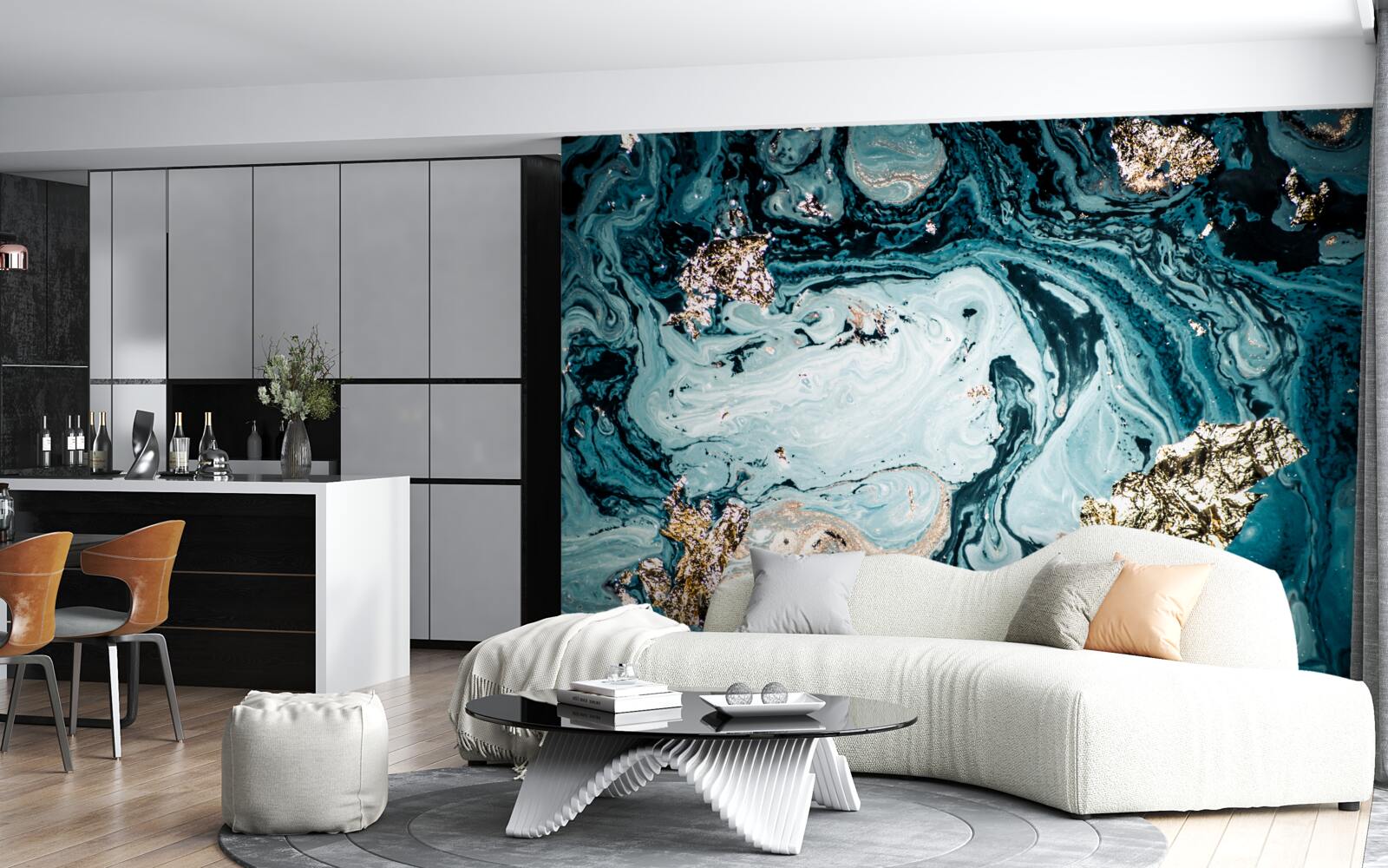 Papier peint magnifique fond en marbre