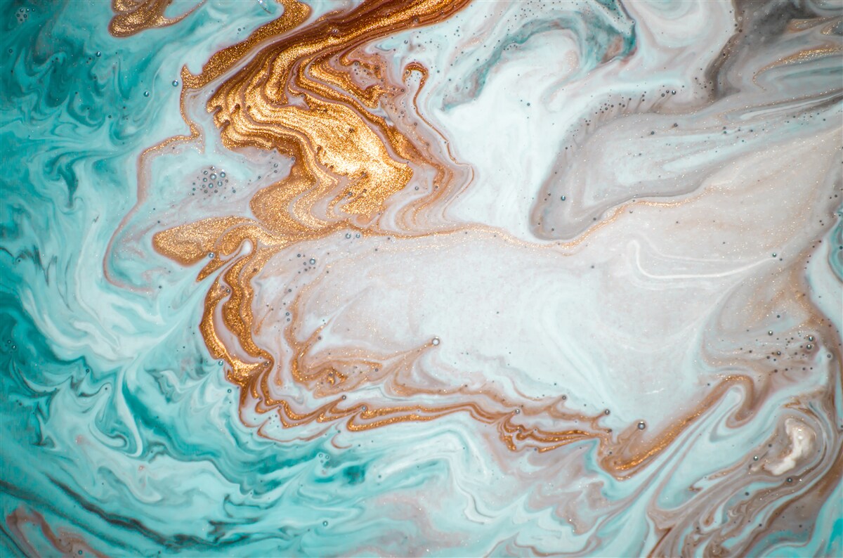 Papier peint marbre avec abstraction lumineuse