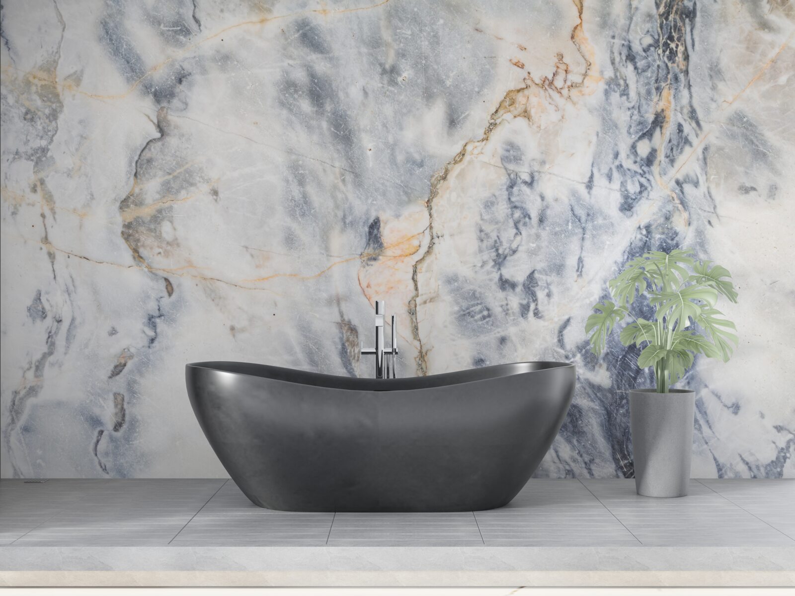 Papier peint placage de pierre liolite