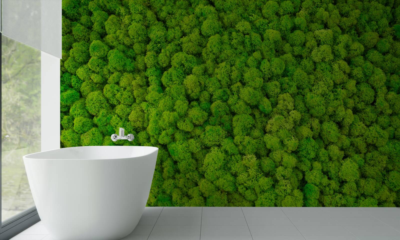 Papier peint les cimes denses des géants verts de la forêt