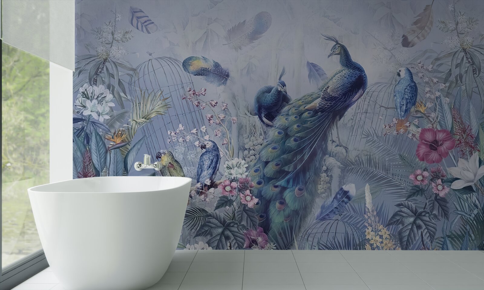 Papier peint Oiseaux