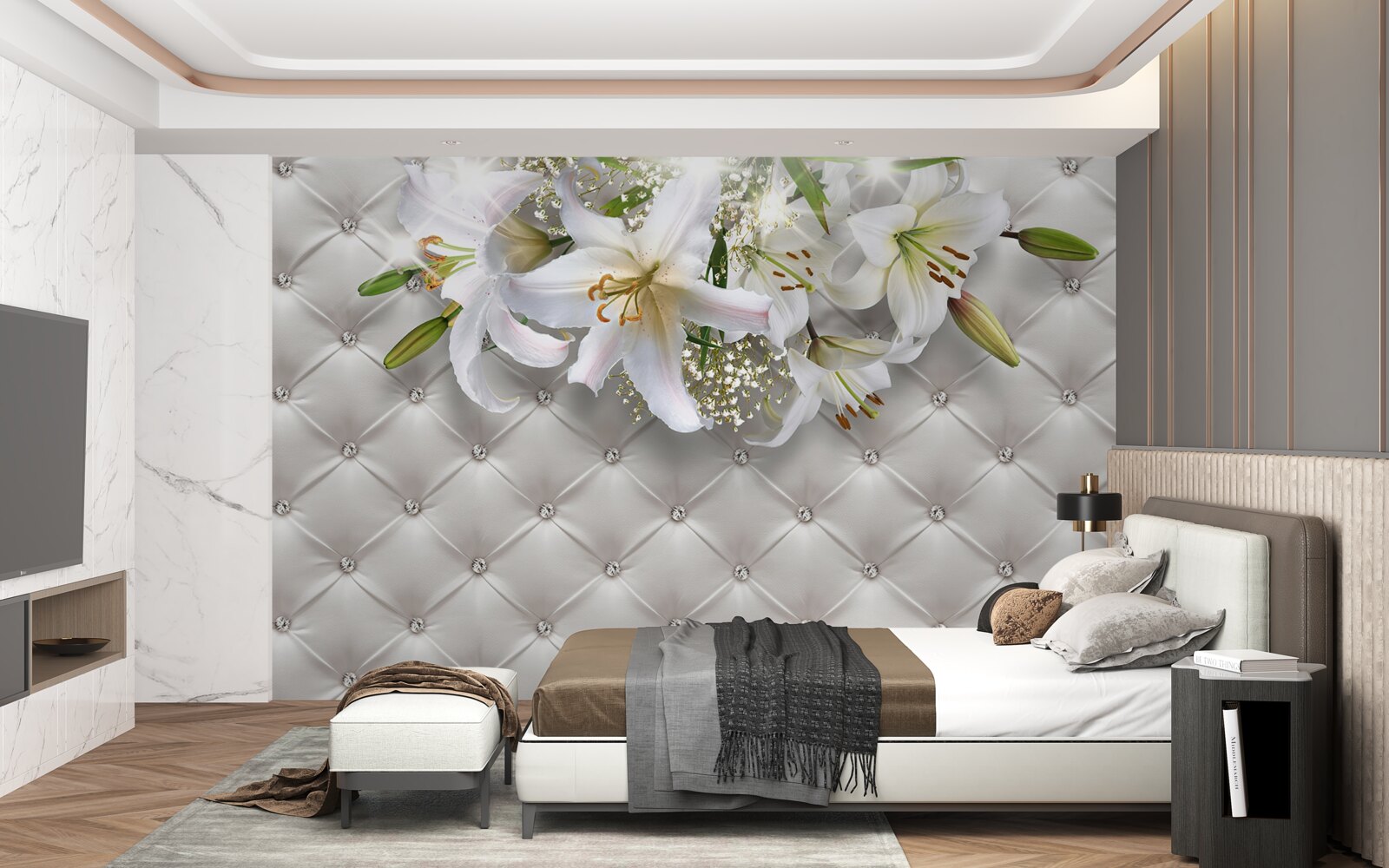 Papier peint la texture du tissu en astrométrie