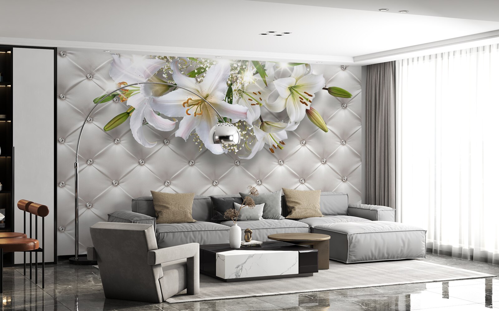 Papier peint la texture du tissu en astrométrie