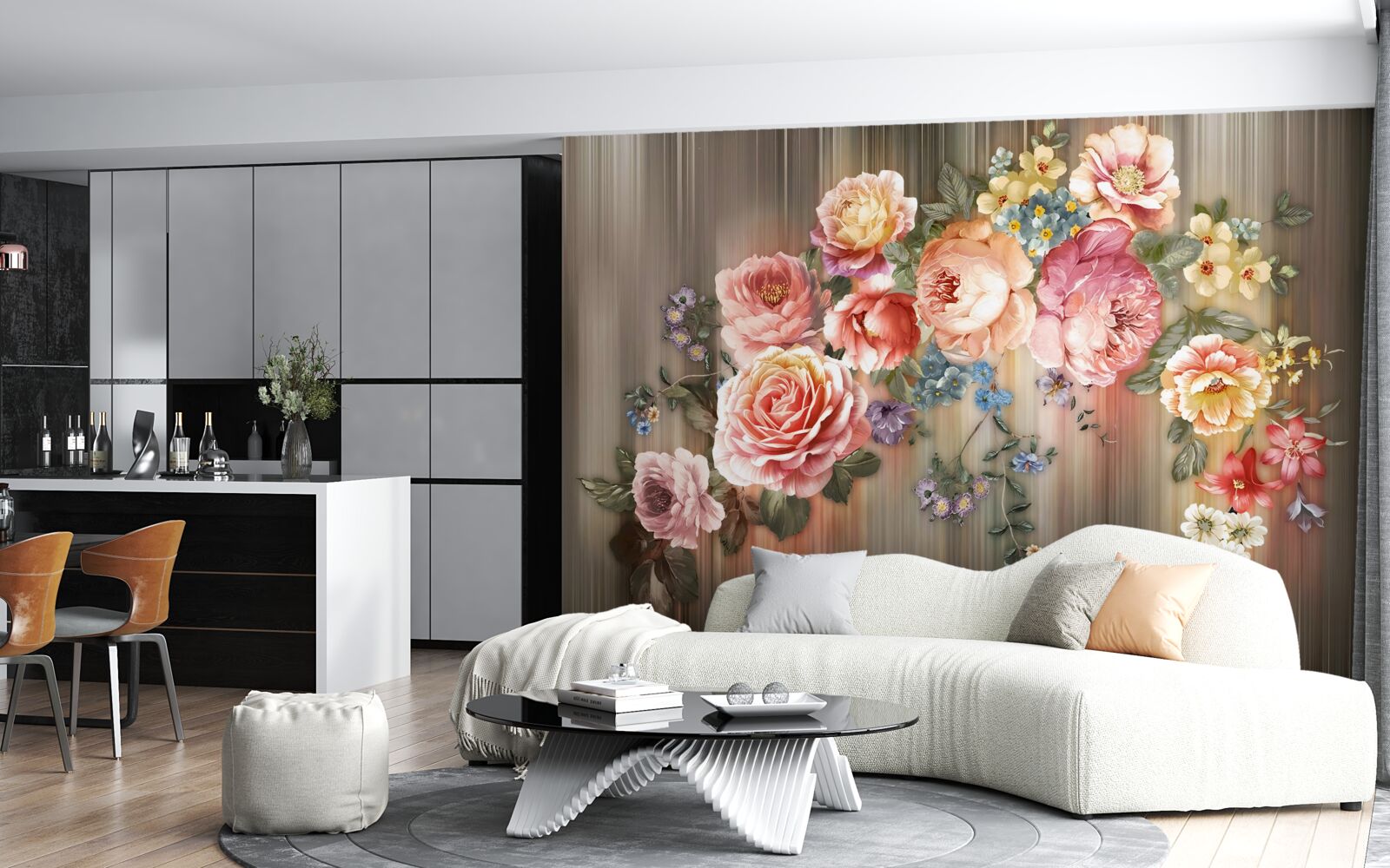 Papier peint une palette explosive de teintes automnales