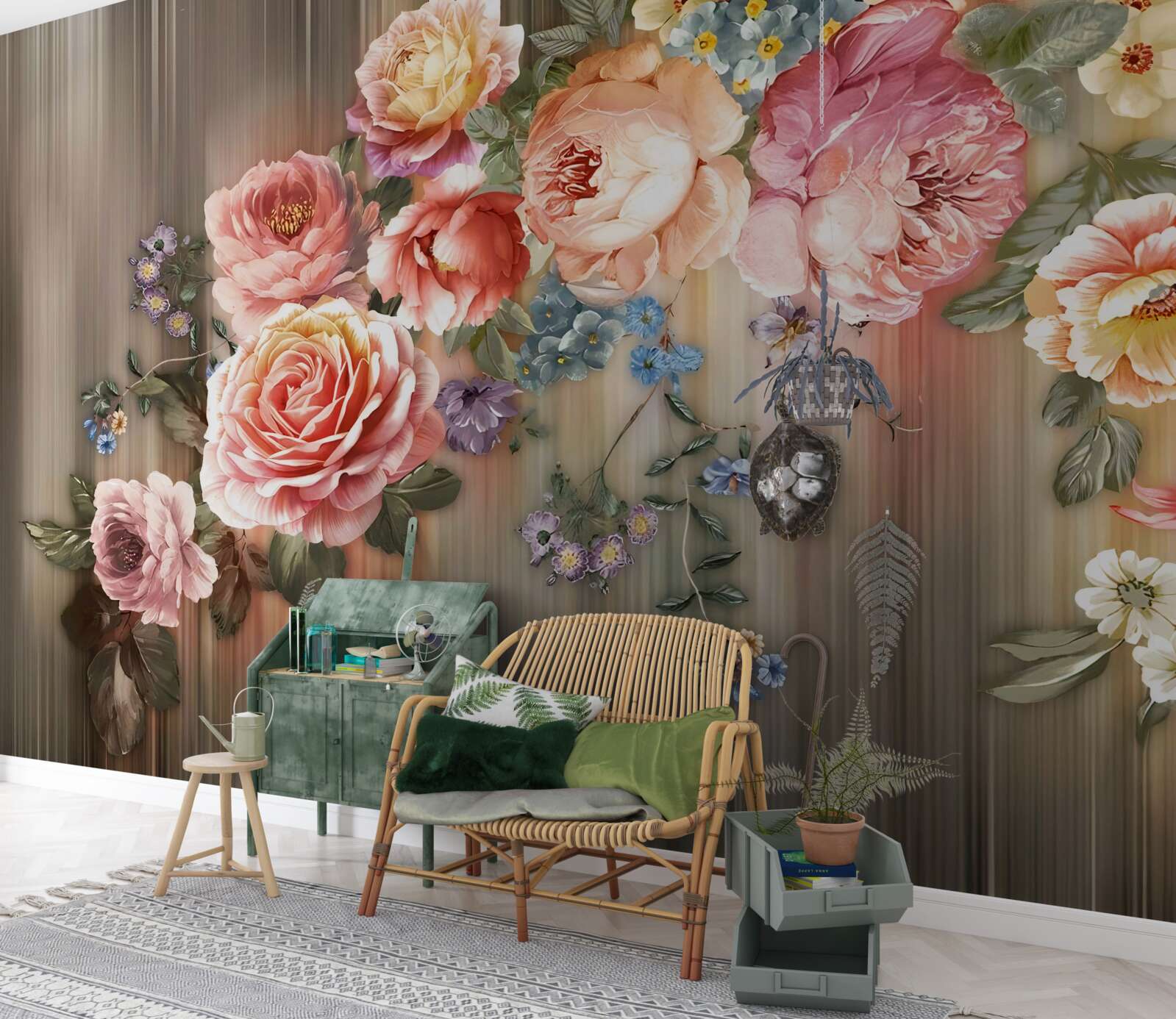 Papier peint une palette explosive de teintes automnales