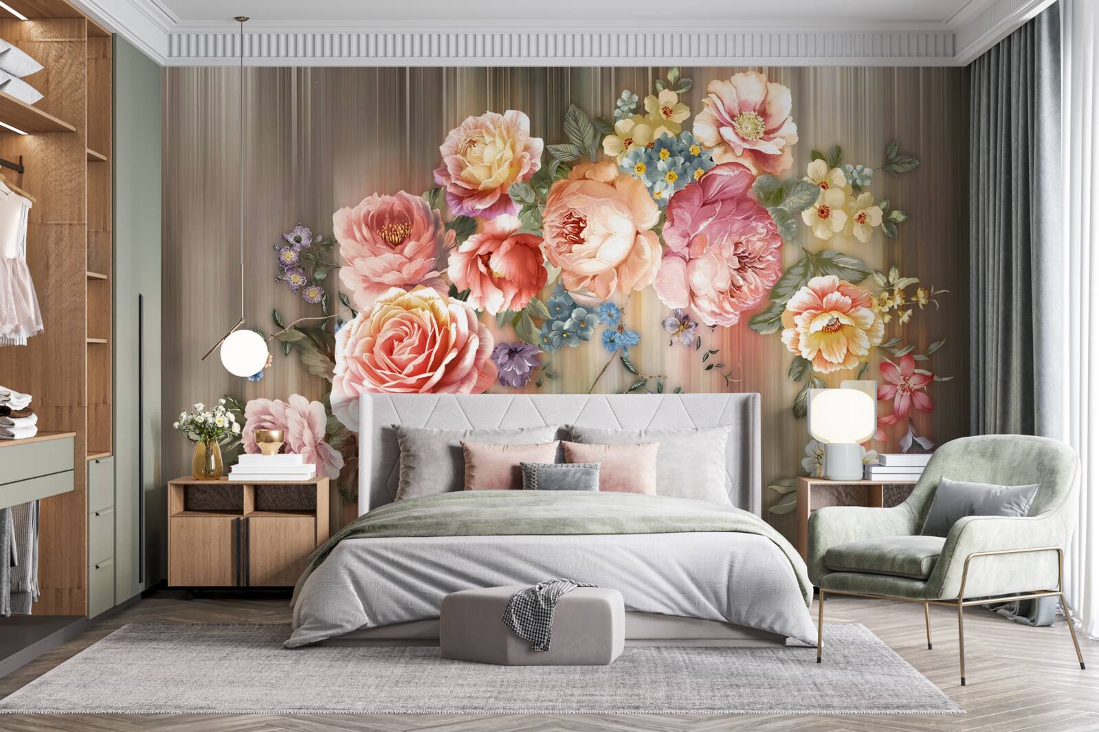 Papier peint une palette explosive de teintes automnales