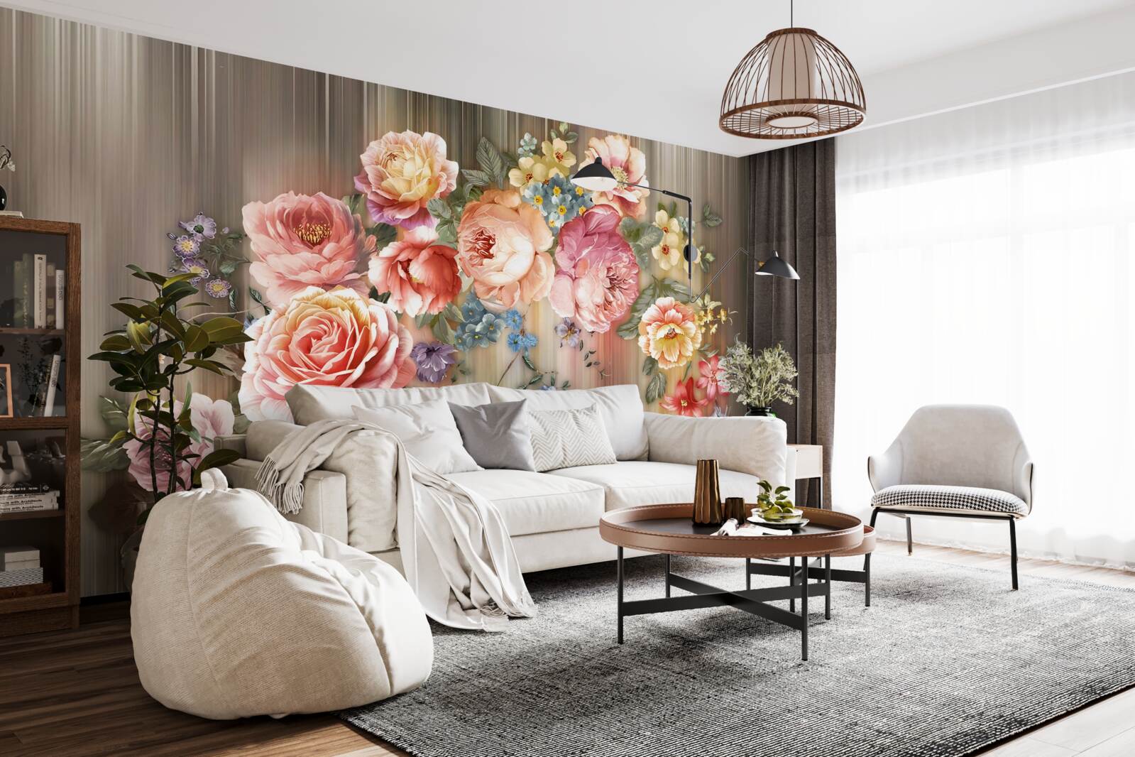 Papier peint une palette explosive de teintes automnales