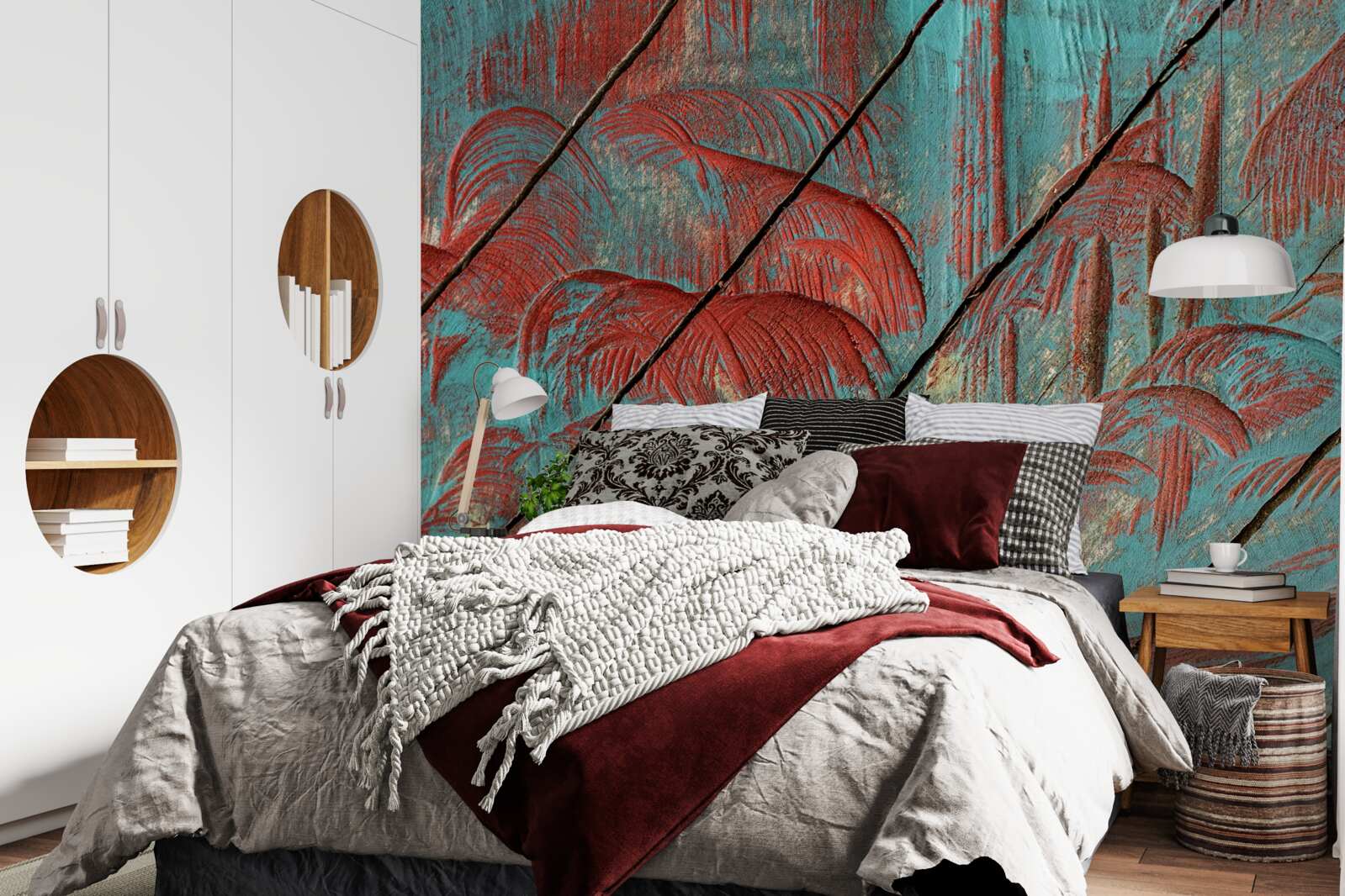 Papier peint fond abstrait en vinyle