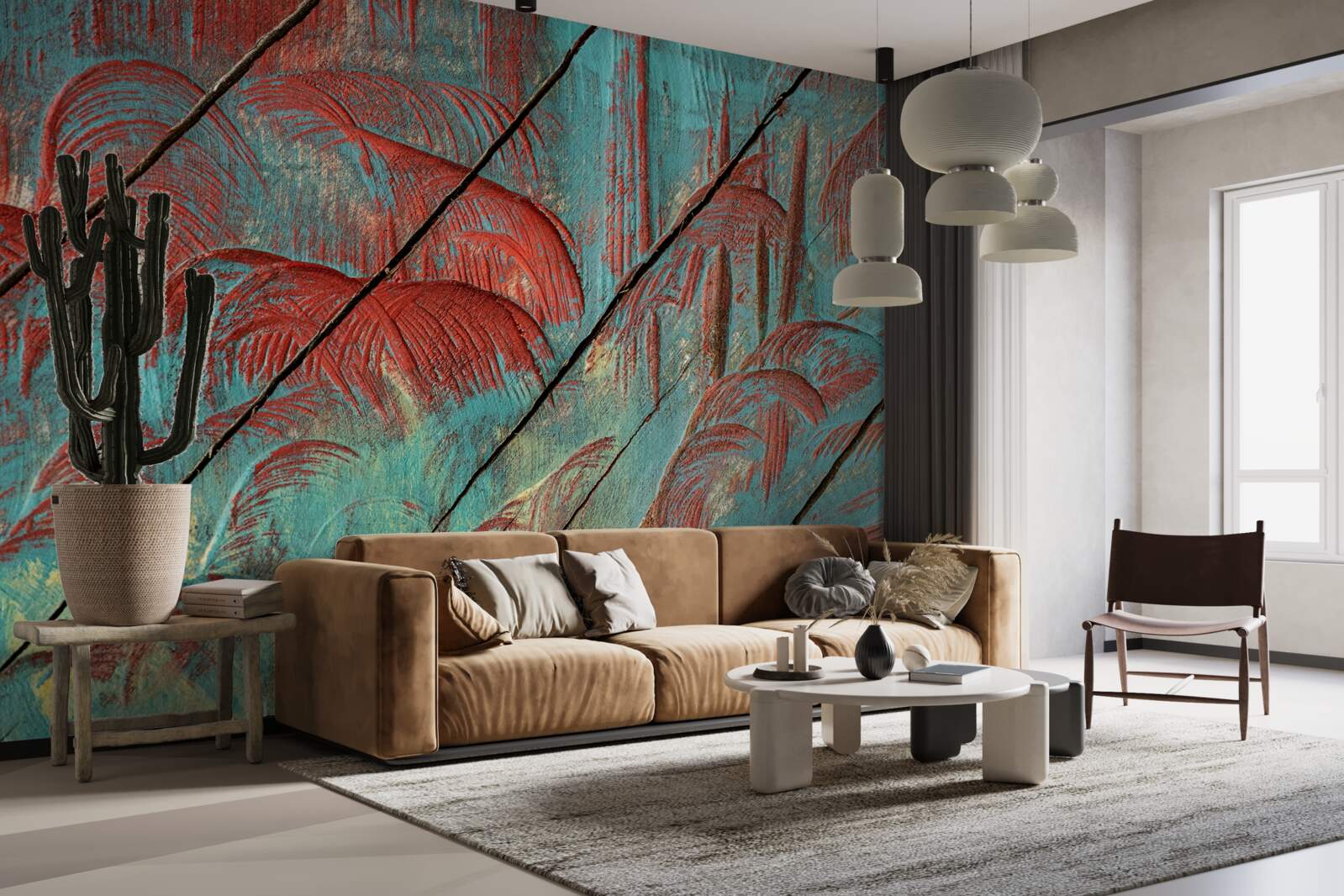 Papier peint fond abstrait en vinyle