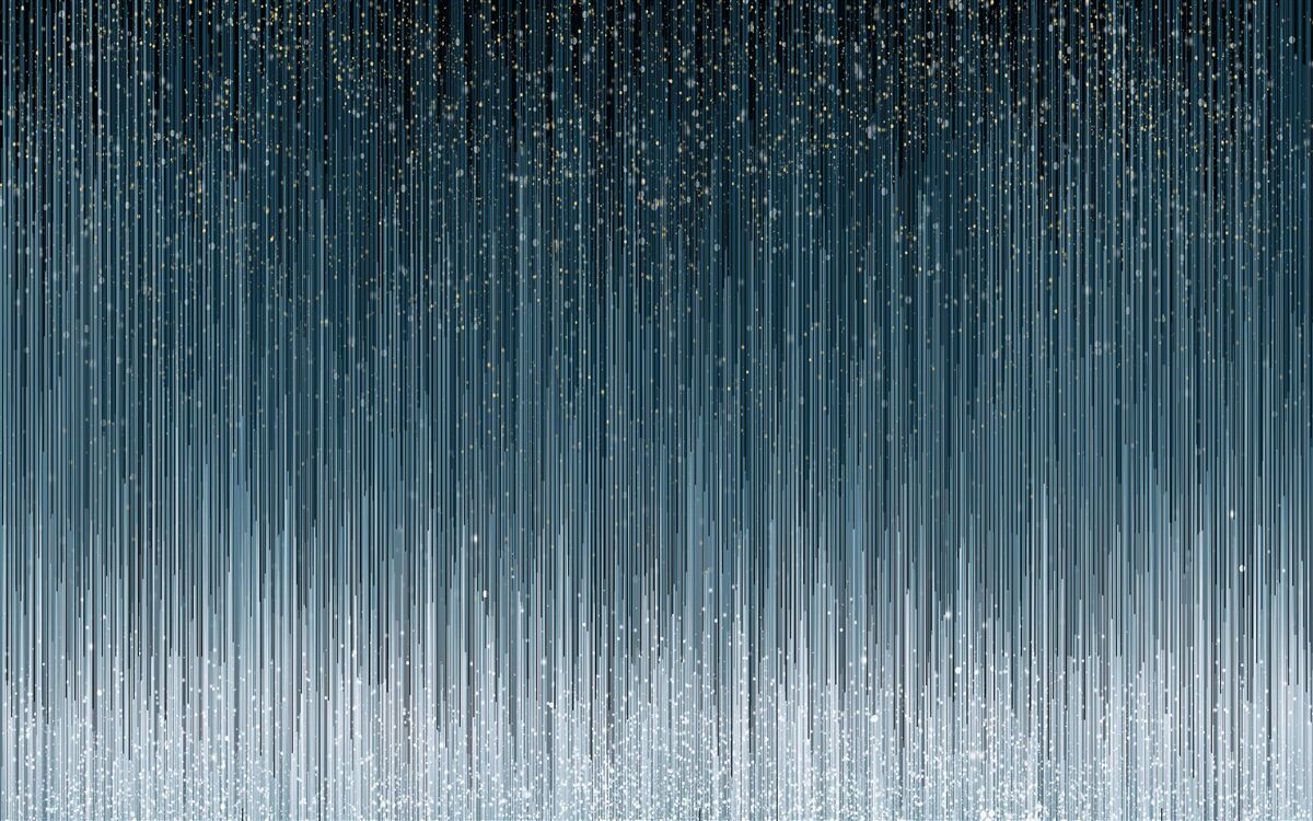 Papier peint fortes pluies pendant la nuit