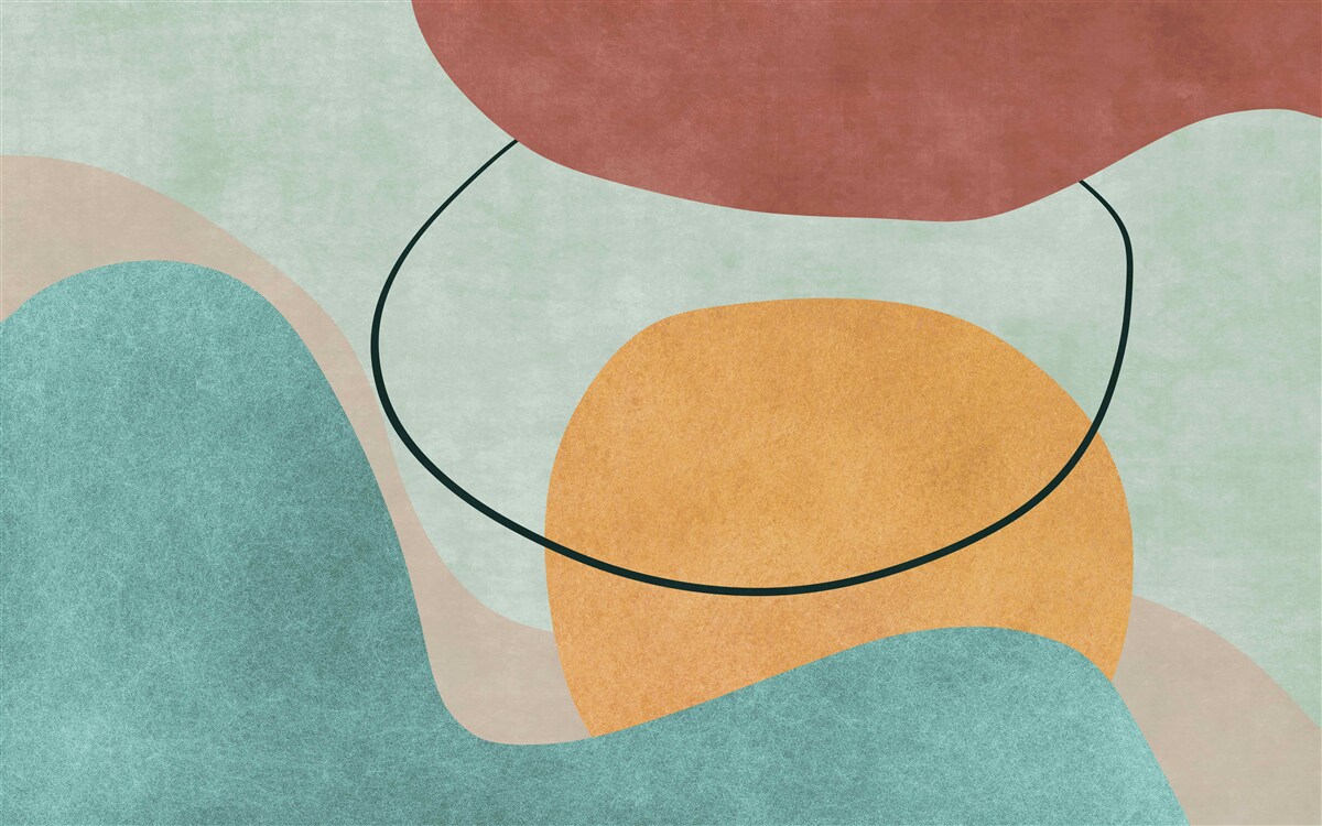 Papier peint l'eau absorbe le soleil qui s'en va