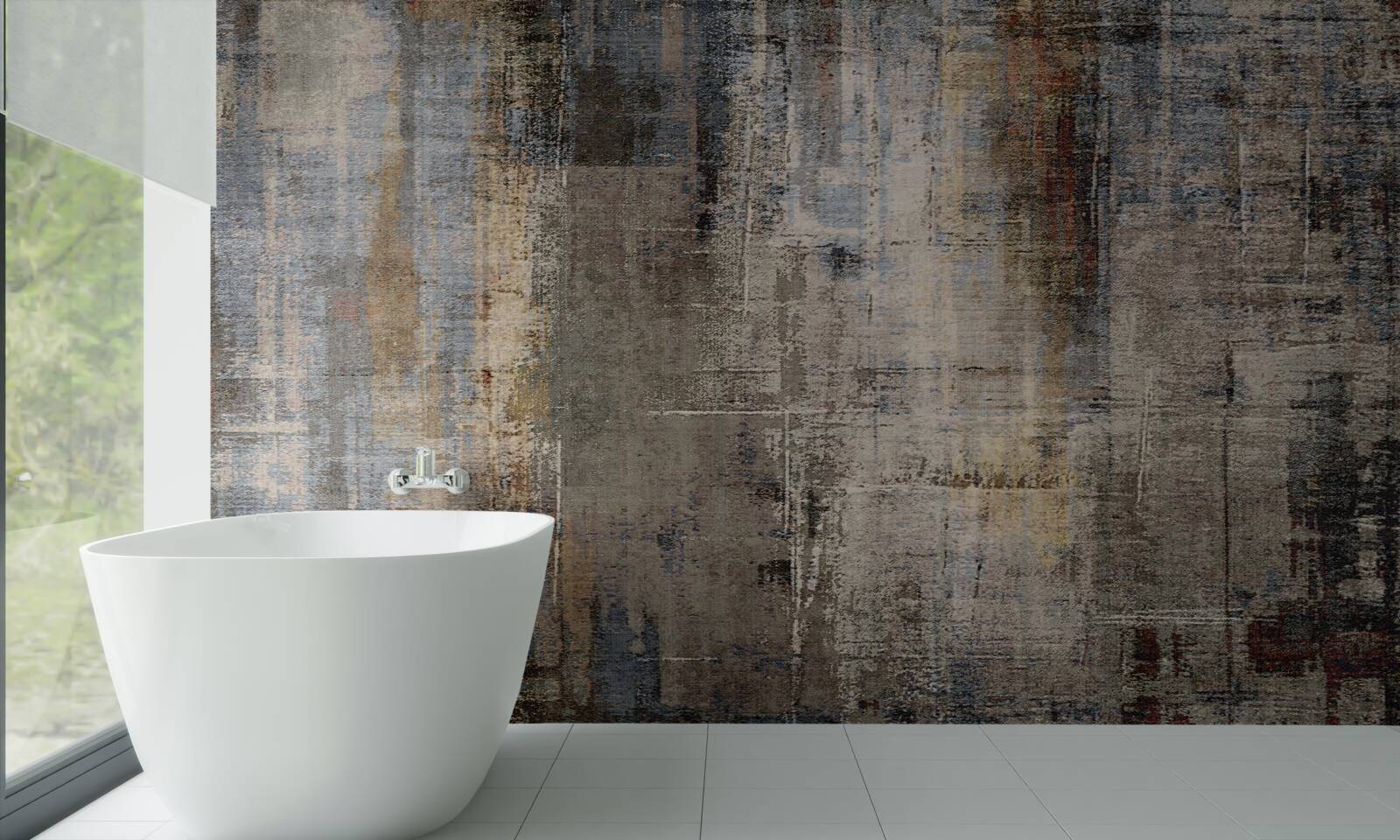 Papier peint tapis indiens