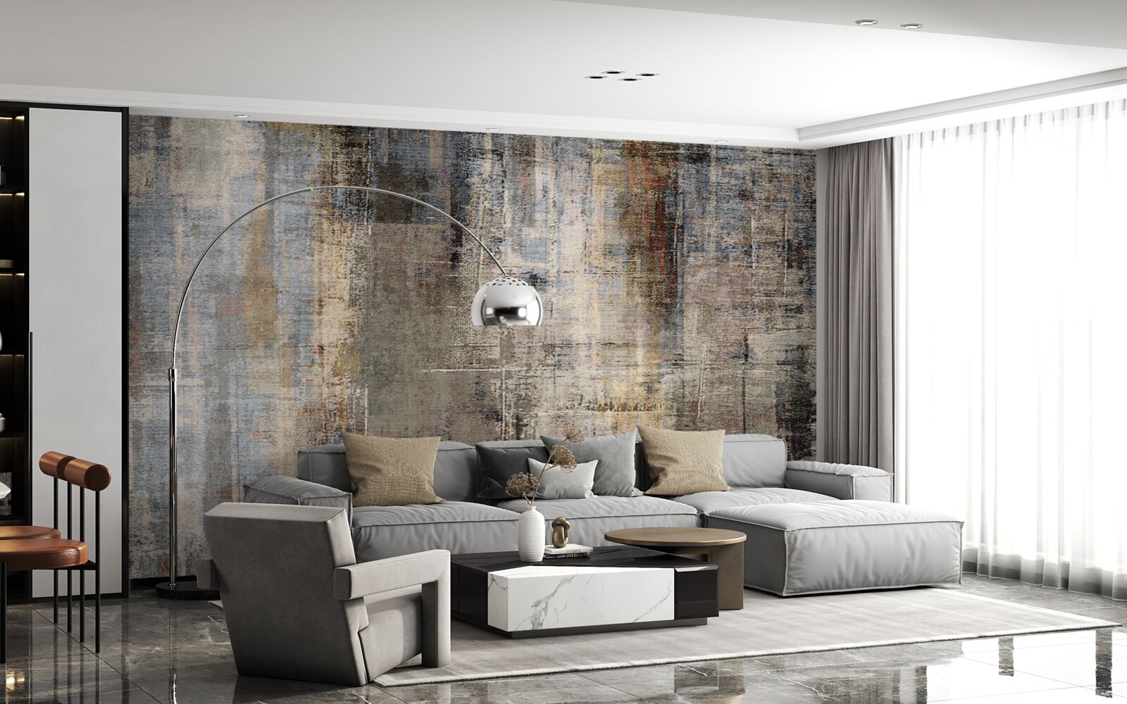 Papier peint tapis indiens