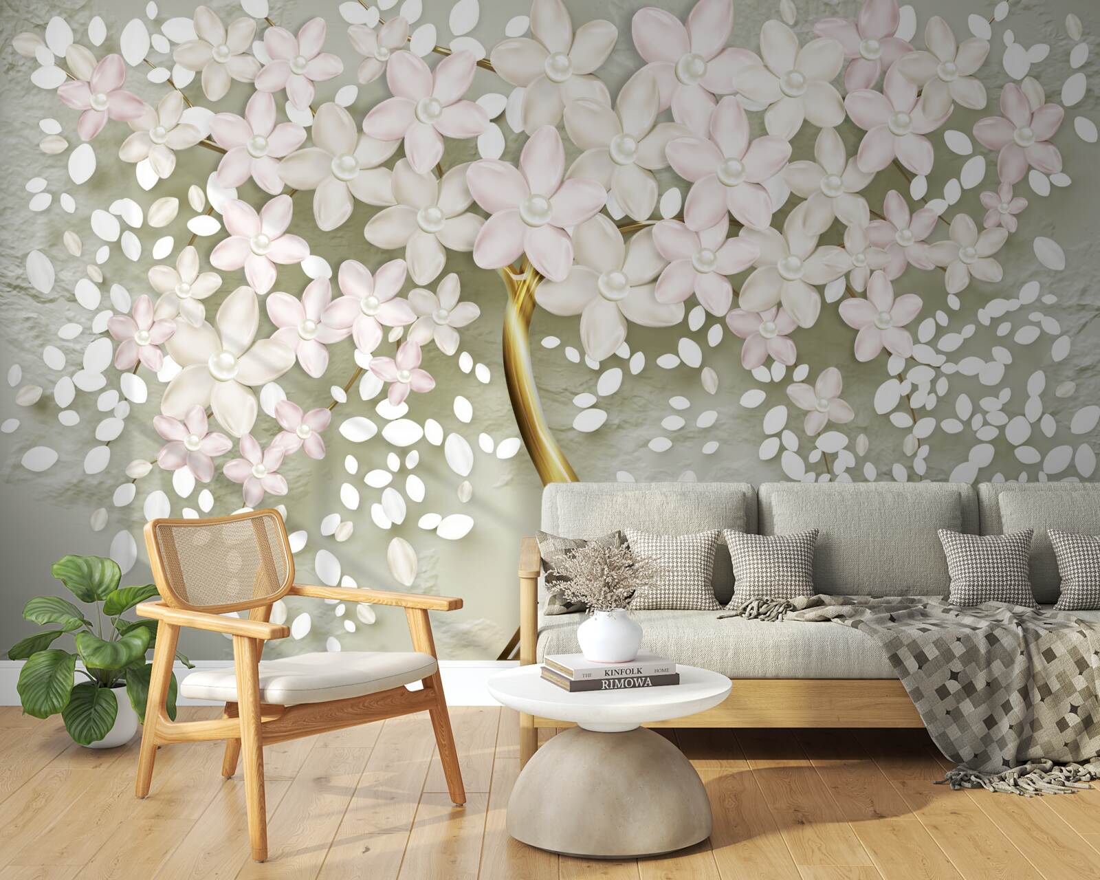 Papier peint lilas brillant en pleine floraison