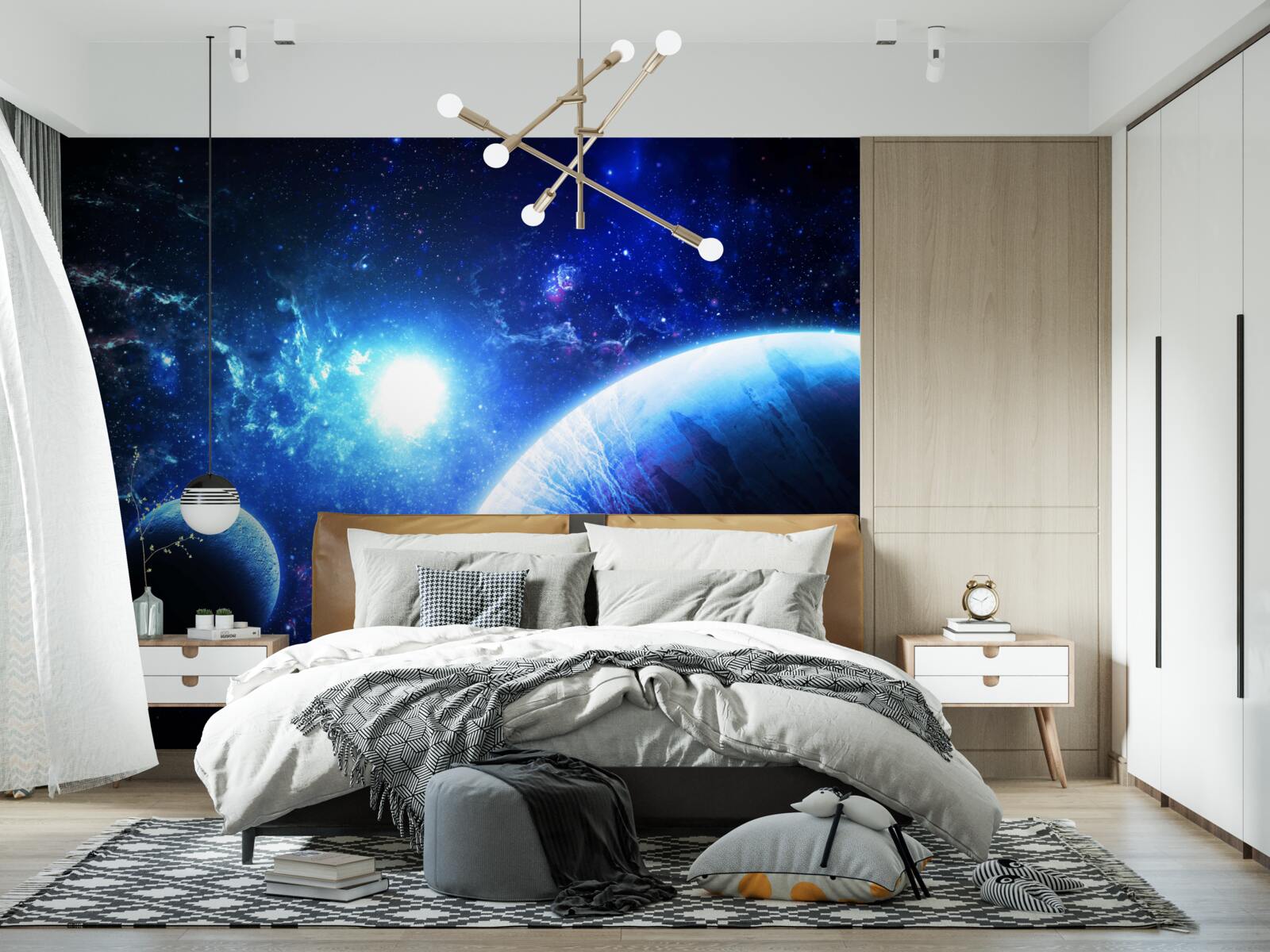 Papier peint l'émergence d'une nouvelle étoile peut être paraphrasée comme "la naissance d'une nouvelle étoile"