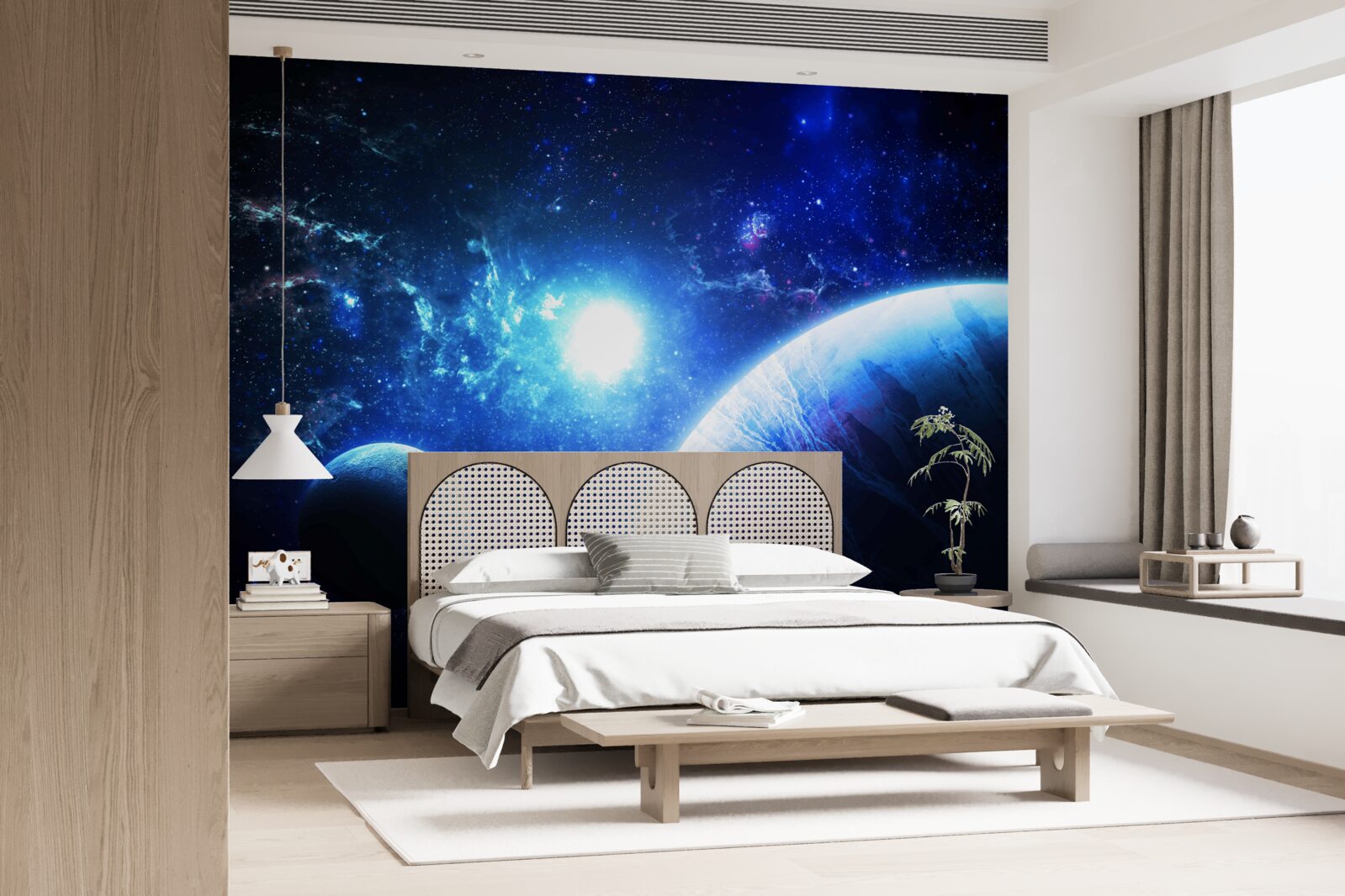 Papier peint l'émergence d'une nouvelle étoile peut être paraphrasée comme "la naissance d'une nouvelle étoile"