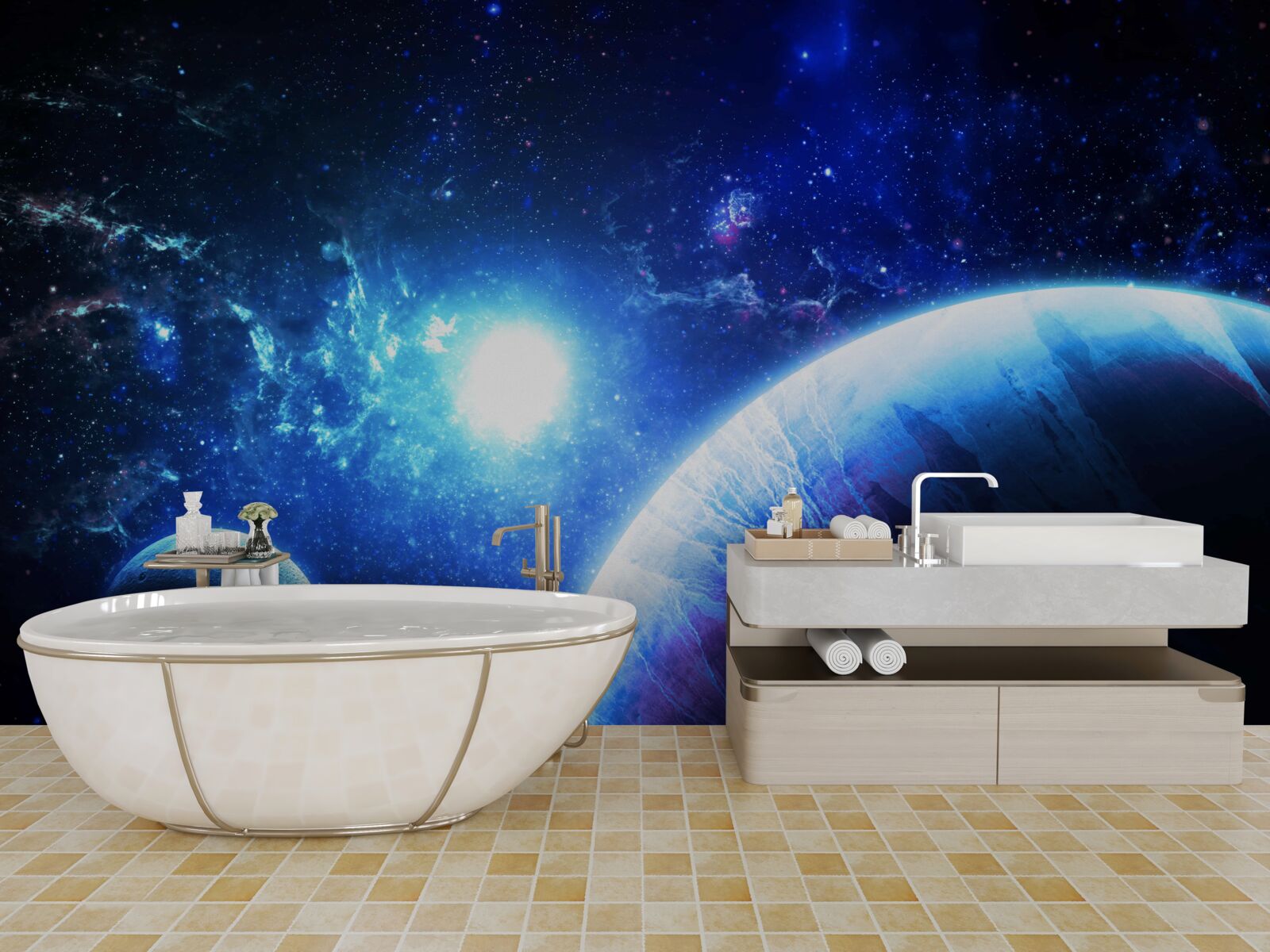 Papier peint l'émergence d'une nouvelle étoile peut être paraphrasée comme "la naissance d'une nouvelle étoile"