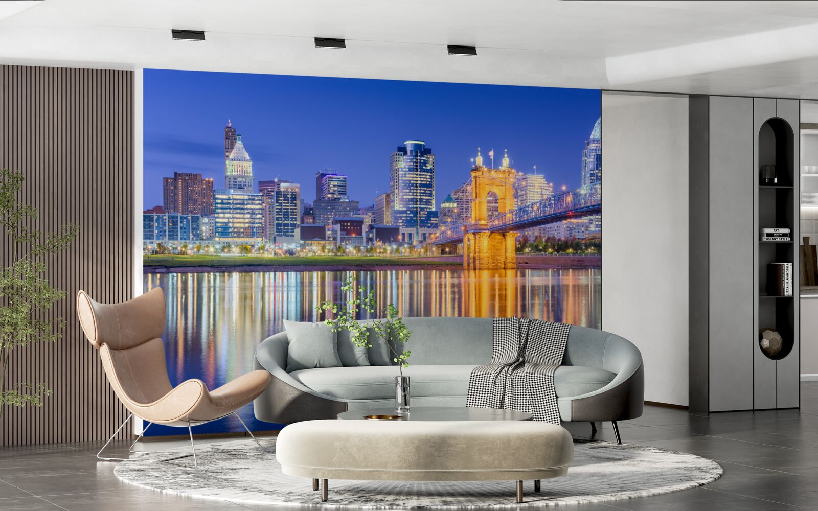 Papier peint cincinnati nocą