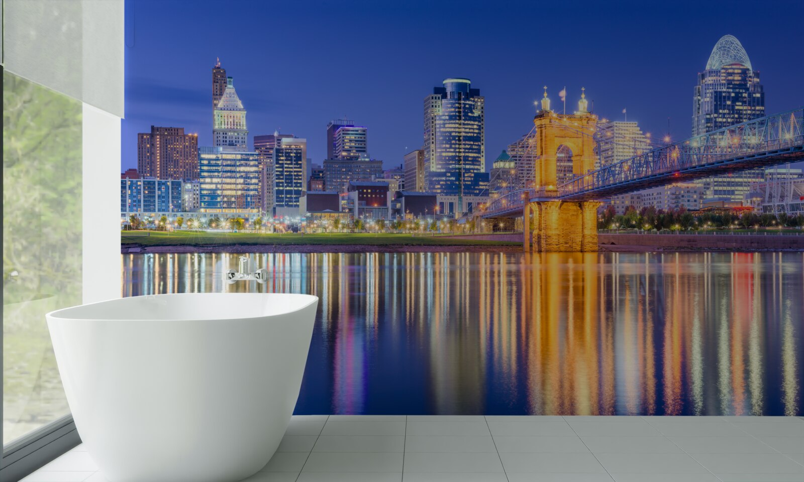 Papier peint cincinnati nocą