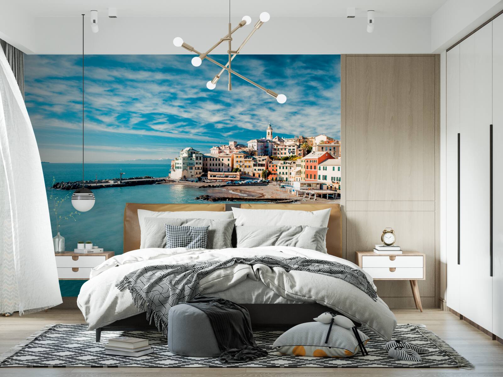 Papier peint asile pacifique d'italie