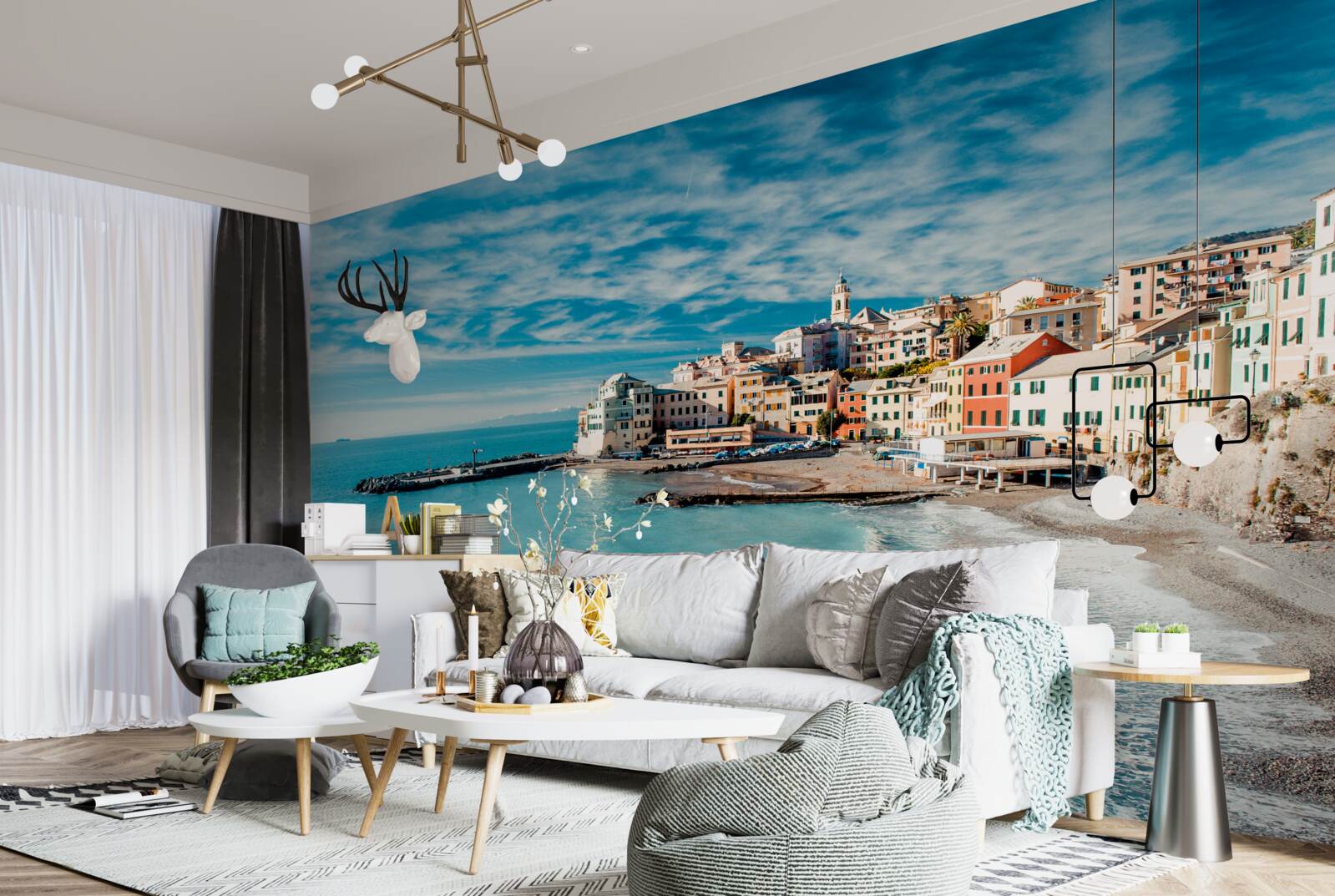 Papier peint asile pacifique d'italie