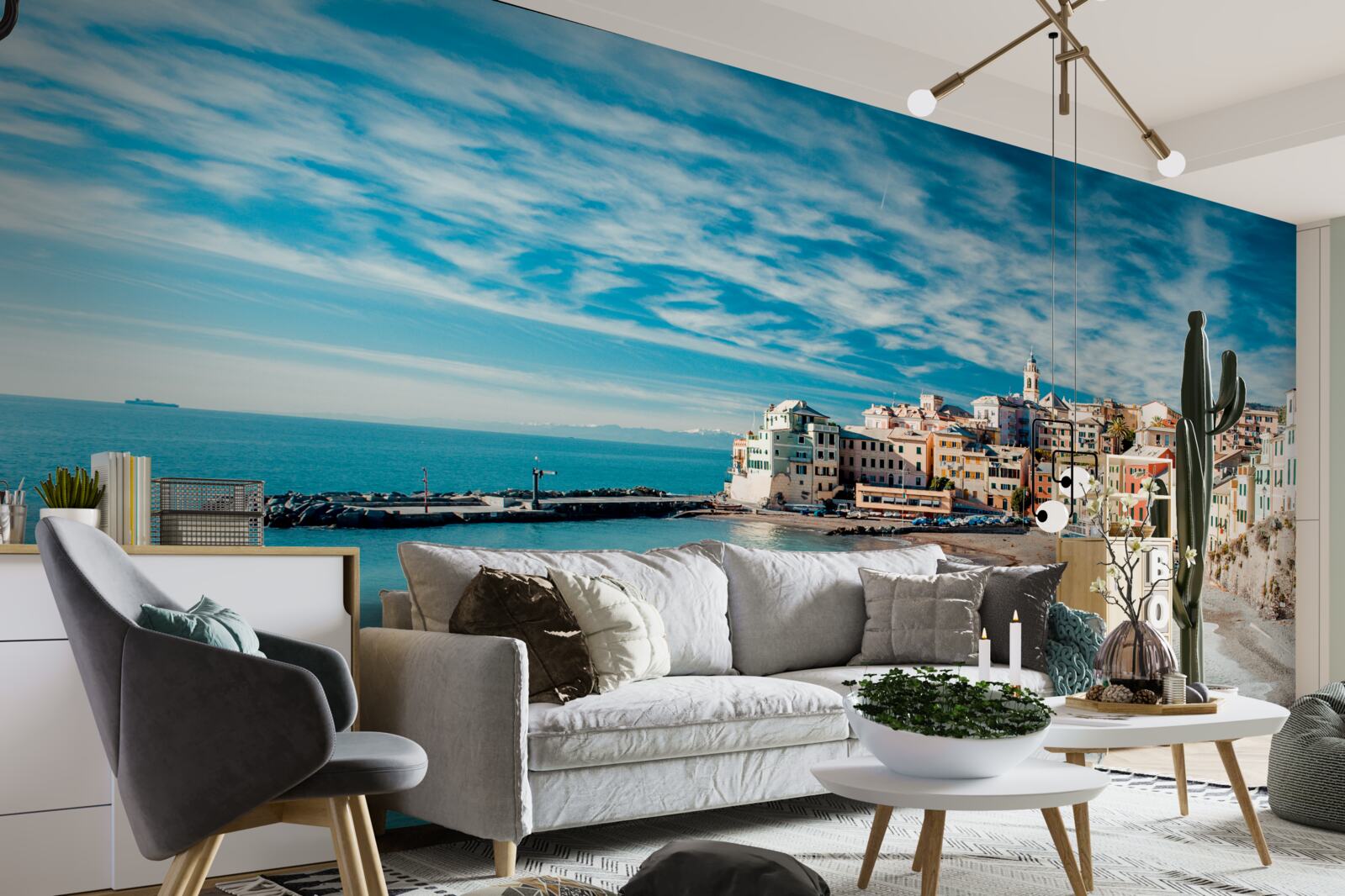 Papier peint asile pacifique d'italie