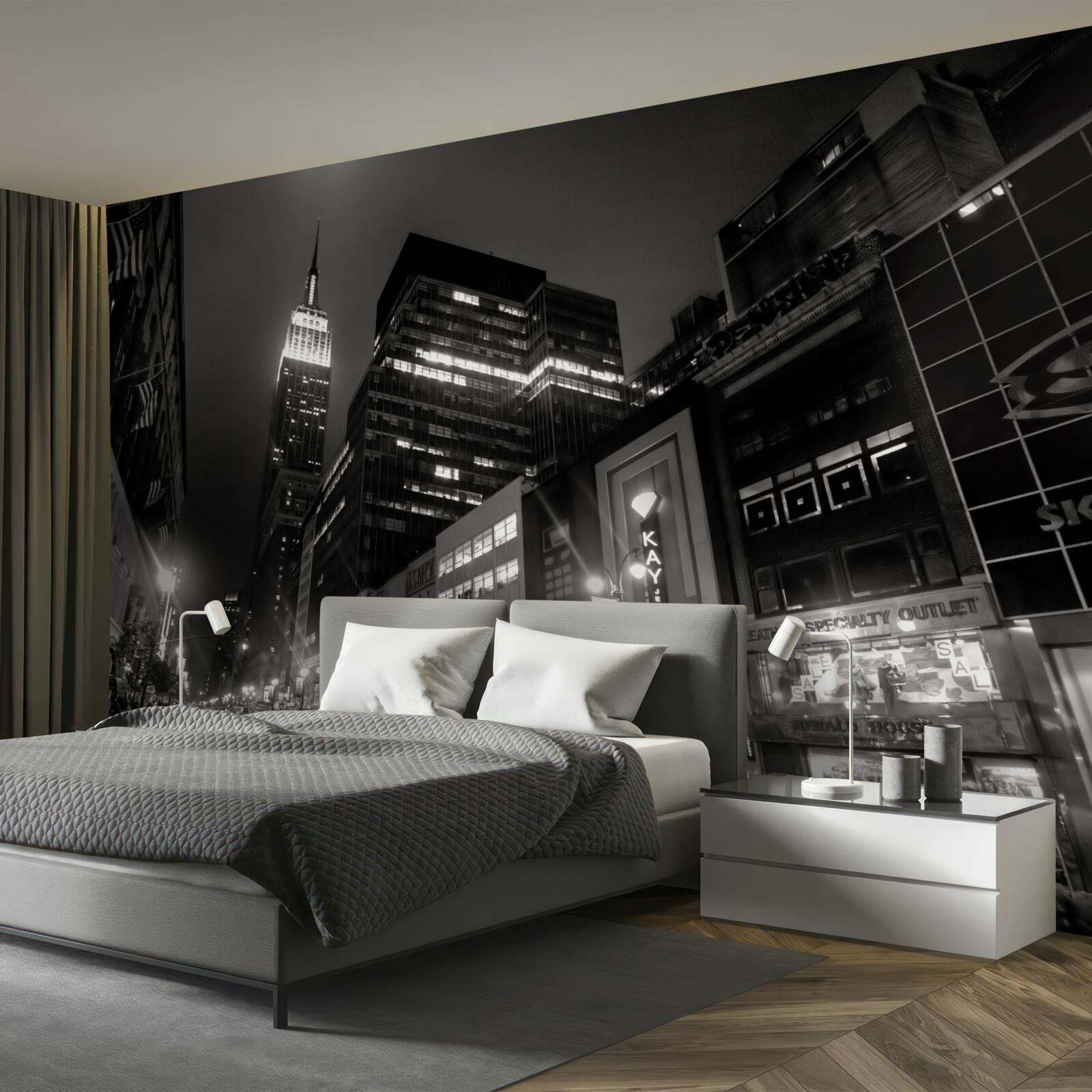 Papier peint megapolis avenue w nocy