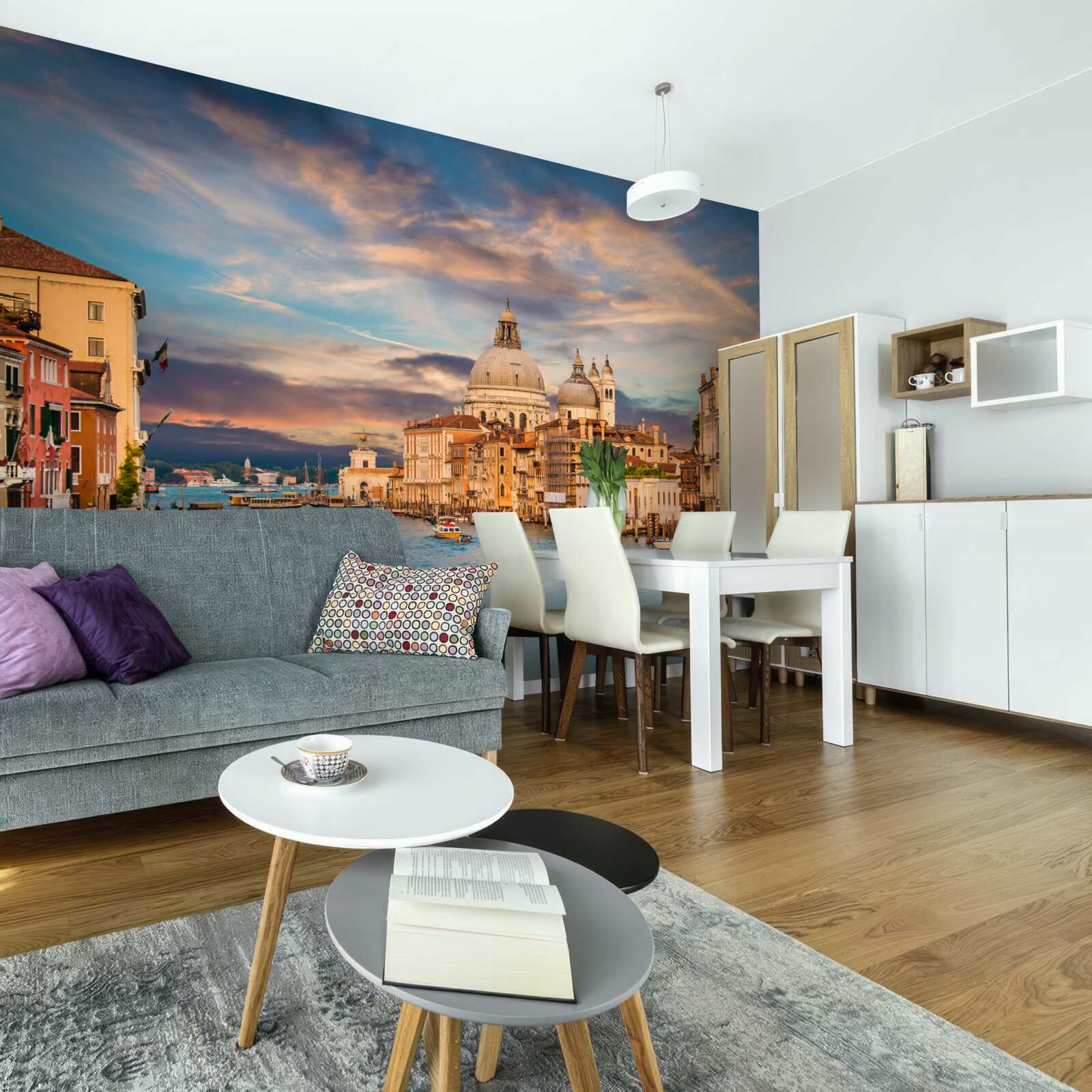 Papier peint déplacement sur les navires vénitiens