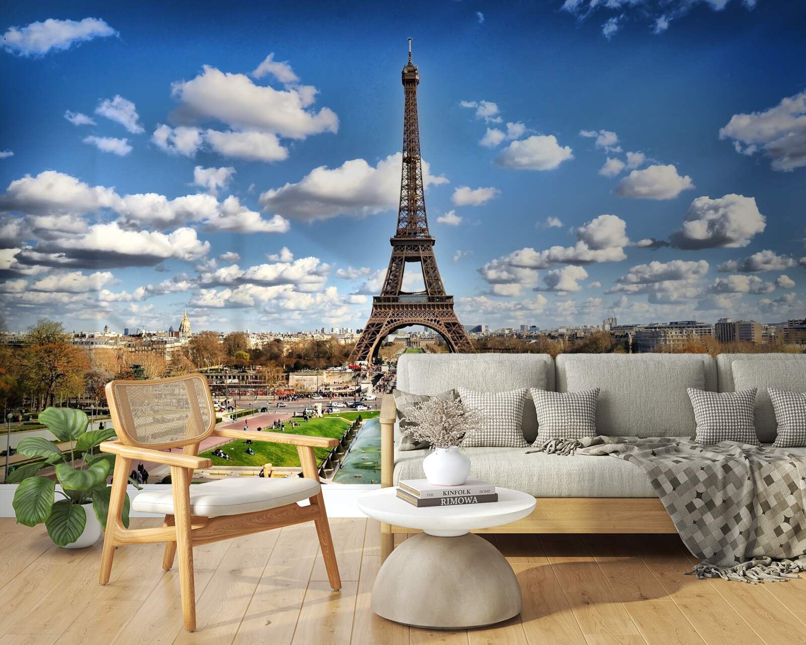 Papier peint paysage magnifique sur le circuit de l'eifel