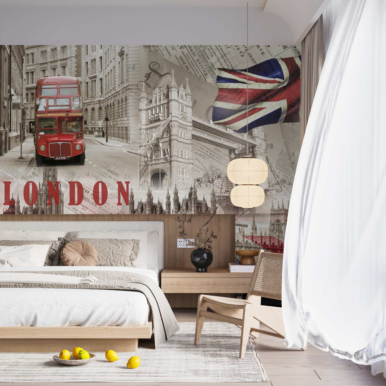 Papier peint principaux symboles de londres