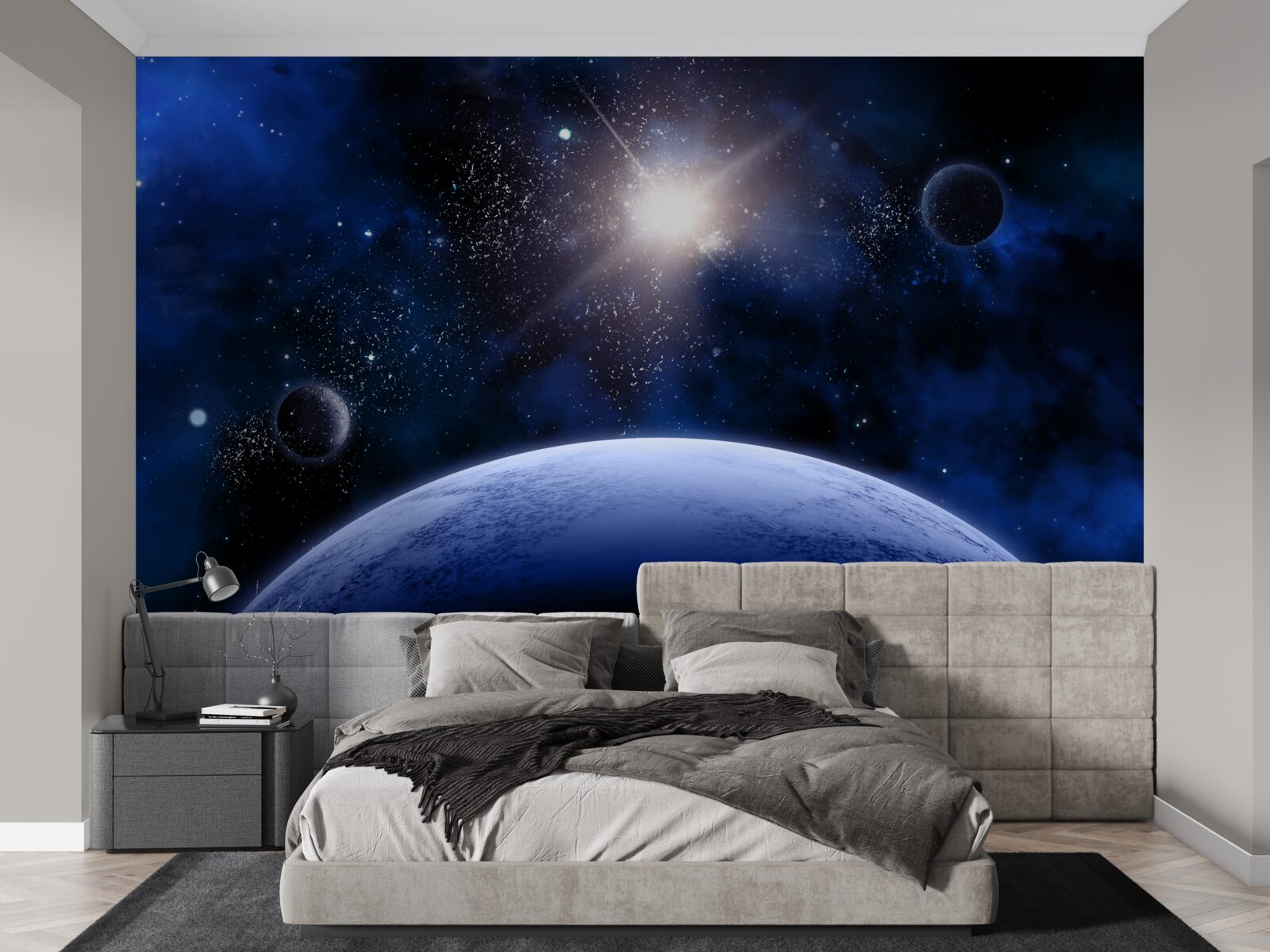 Papier peint Étoile spatiale brillante