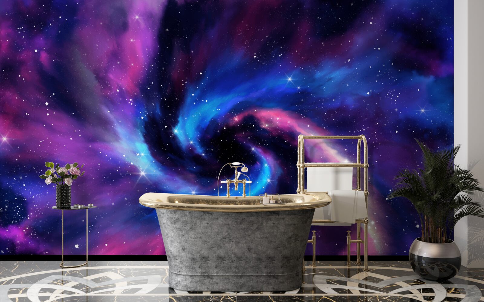 Papier peint nuances fascinantes d'univers