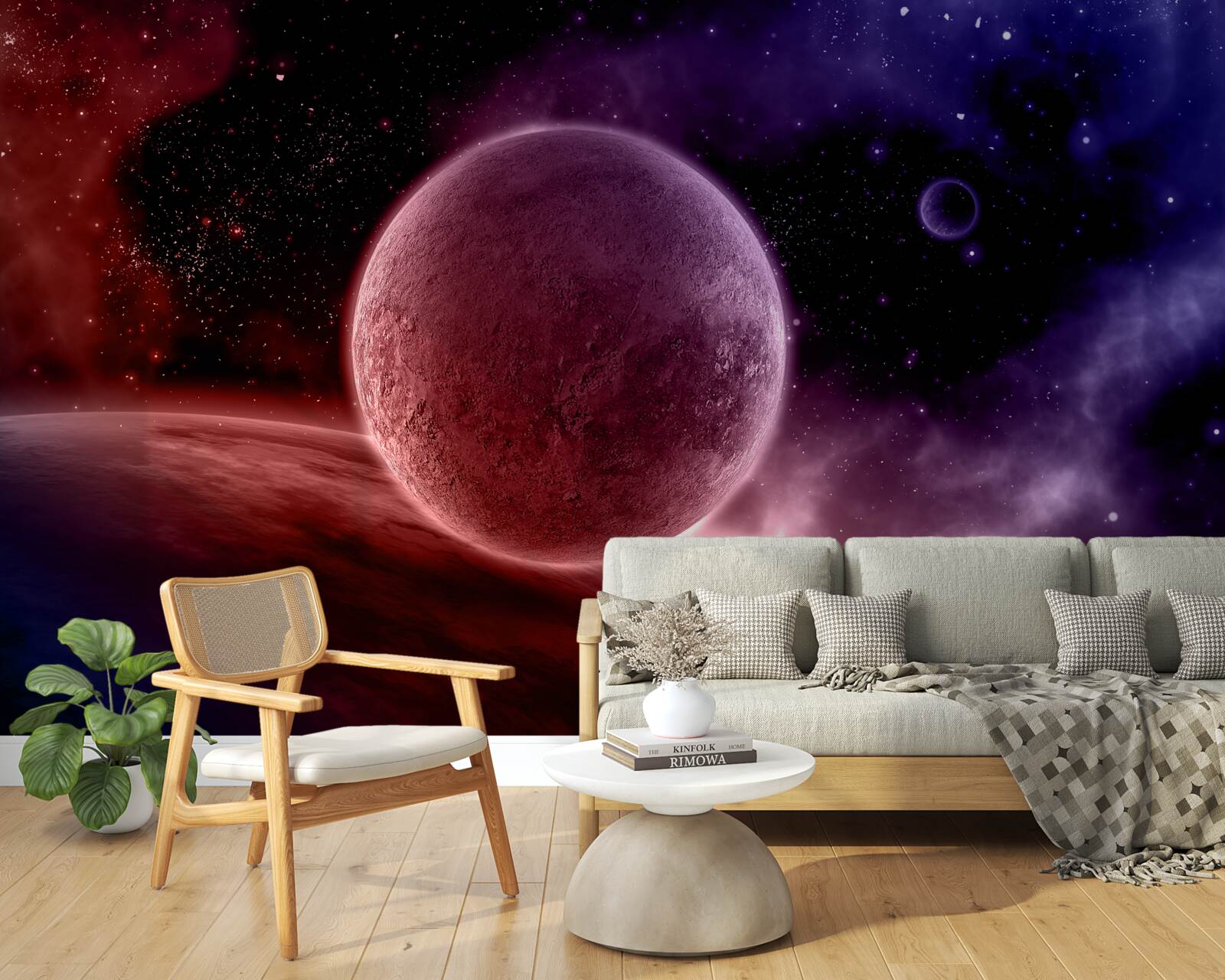 Papier peint planètes non découvertes de notre espace