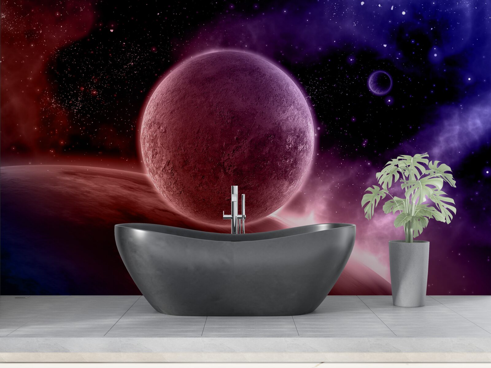 Papier peint planètes non découvertes de notre espace