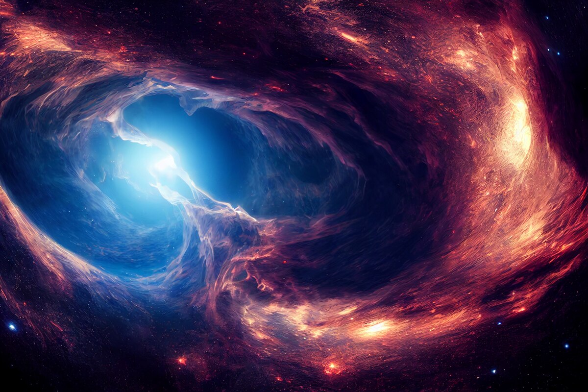 Papier peint les nébuleuses et le système cosmique