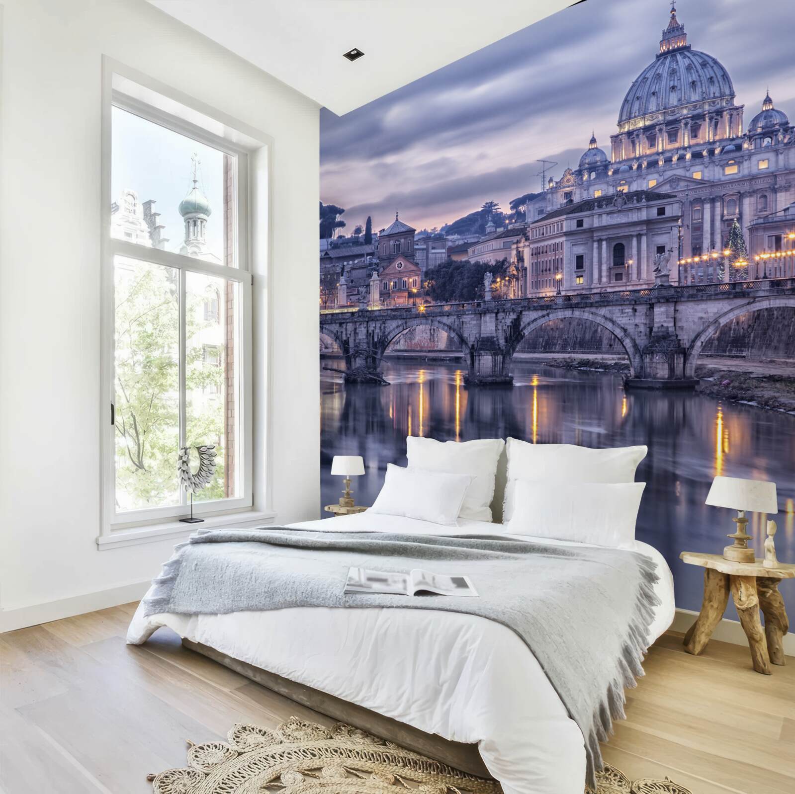 Papier peint le crépuscule de rome