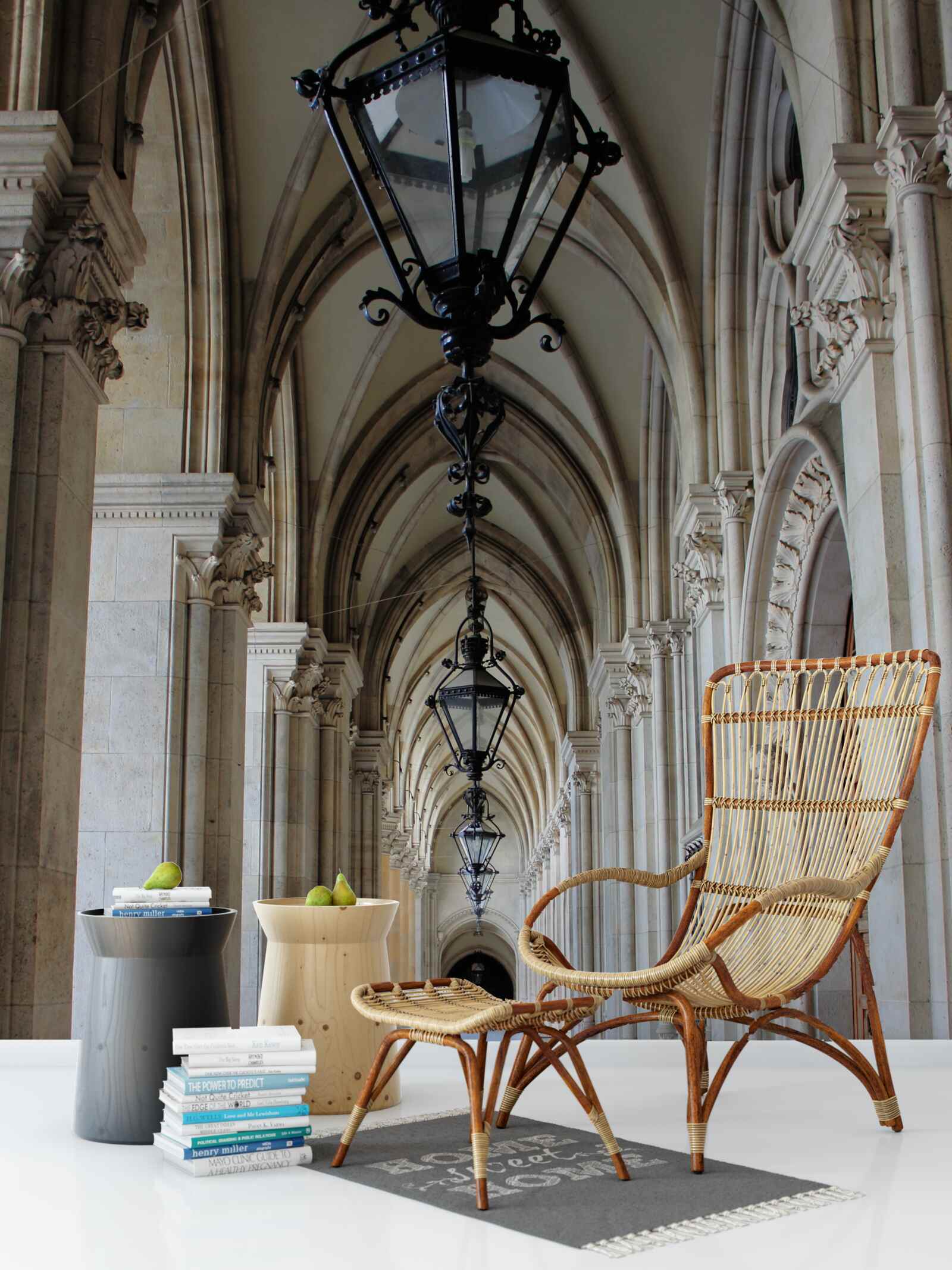 Papier peint arcs gothiques du conseil municipal de vienne