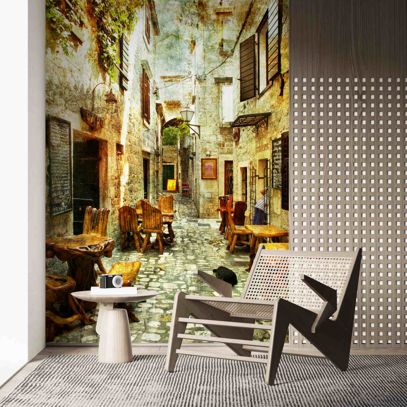 Papier peint Rues