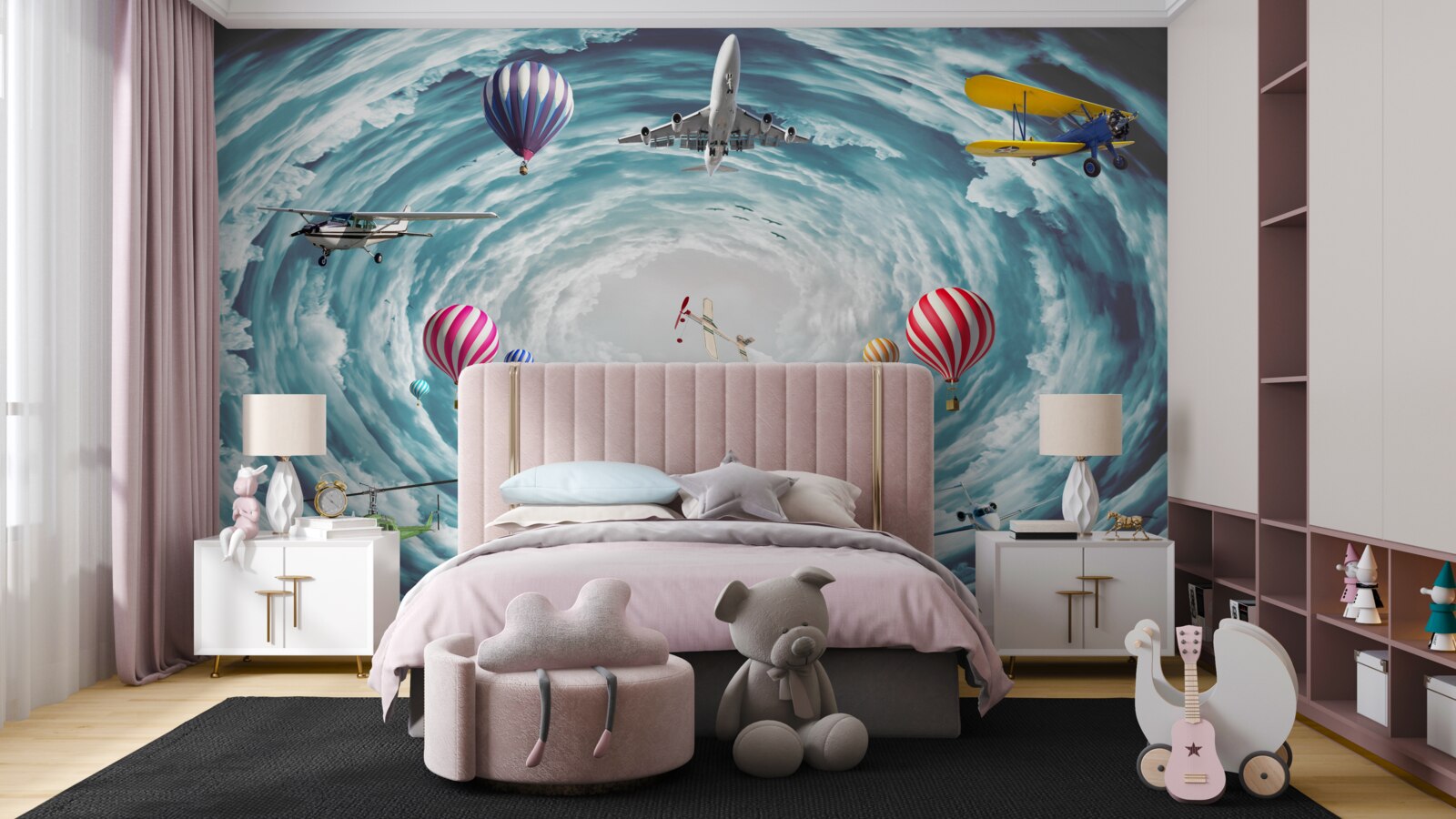 Papier peint l'éternité bouillante de l'infini cosmique