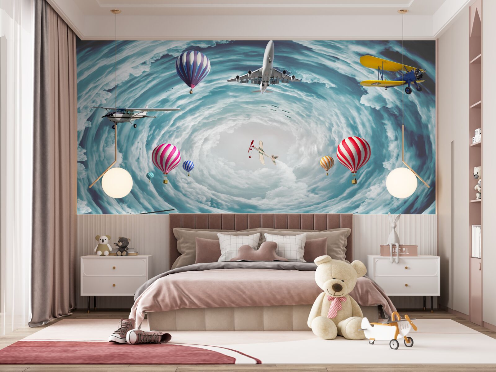 Papier peint l'éternité bouillante de l'infini cosmique