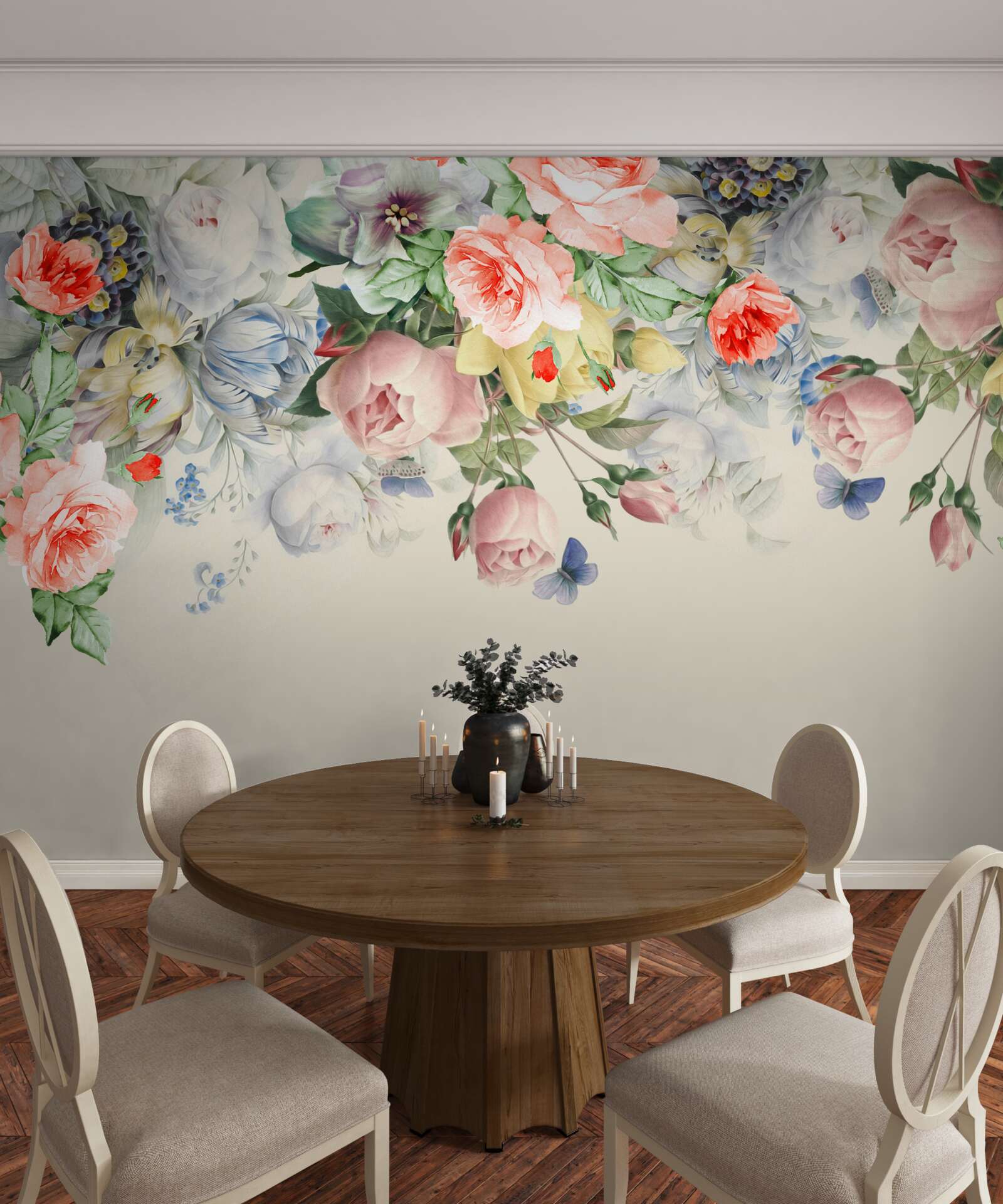 Papier peint une variété éblouissante de papiers à fleurs